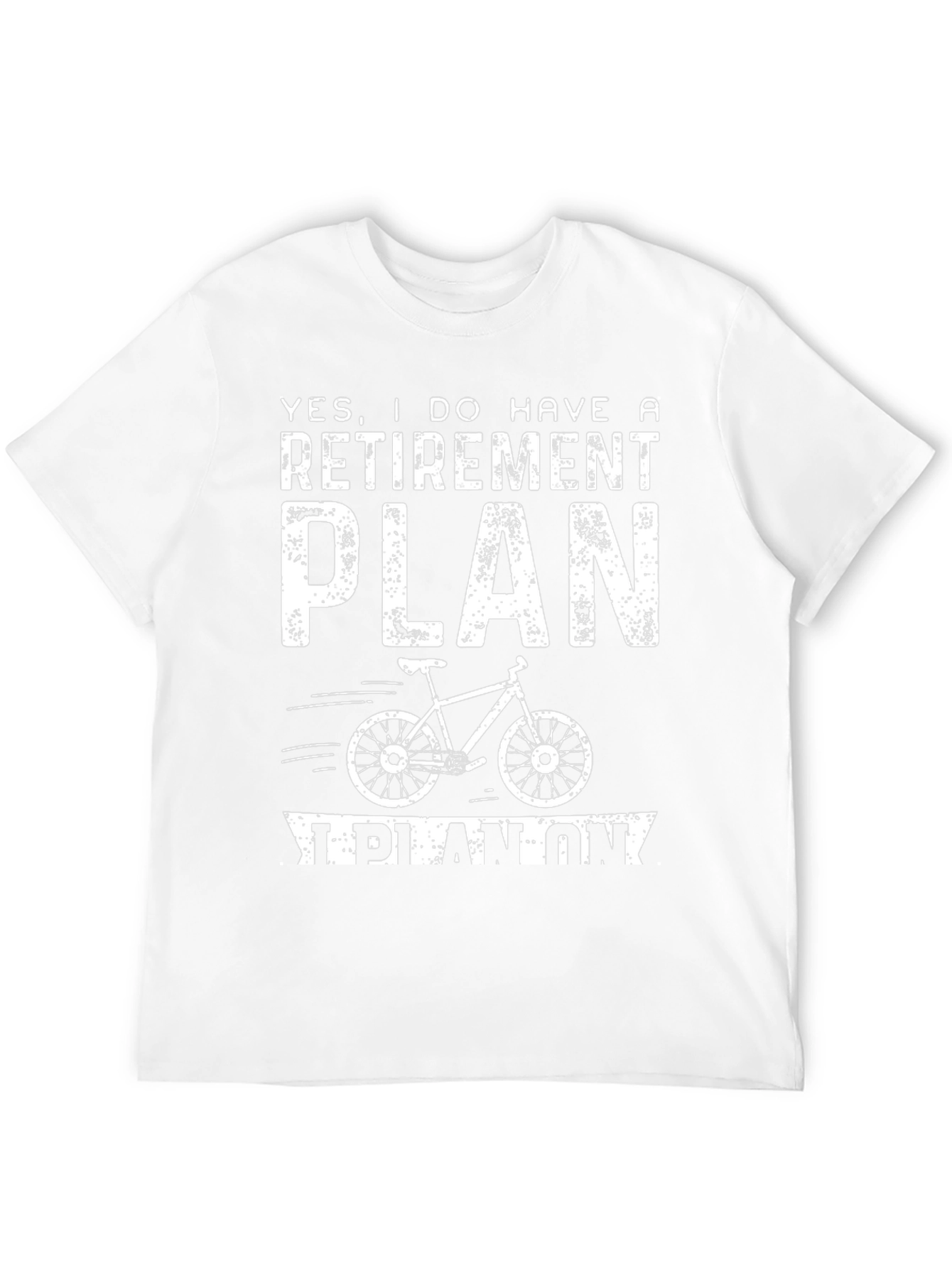 Retirement Plan Bike Graphic Tee