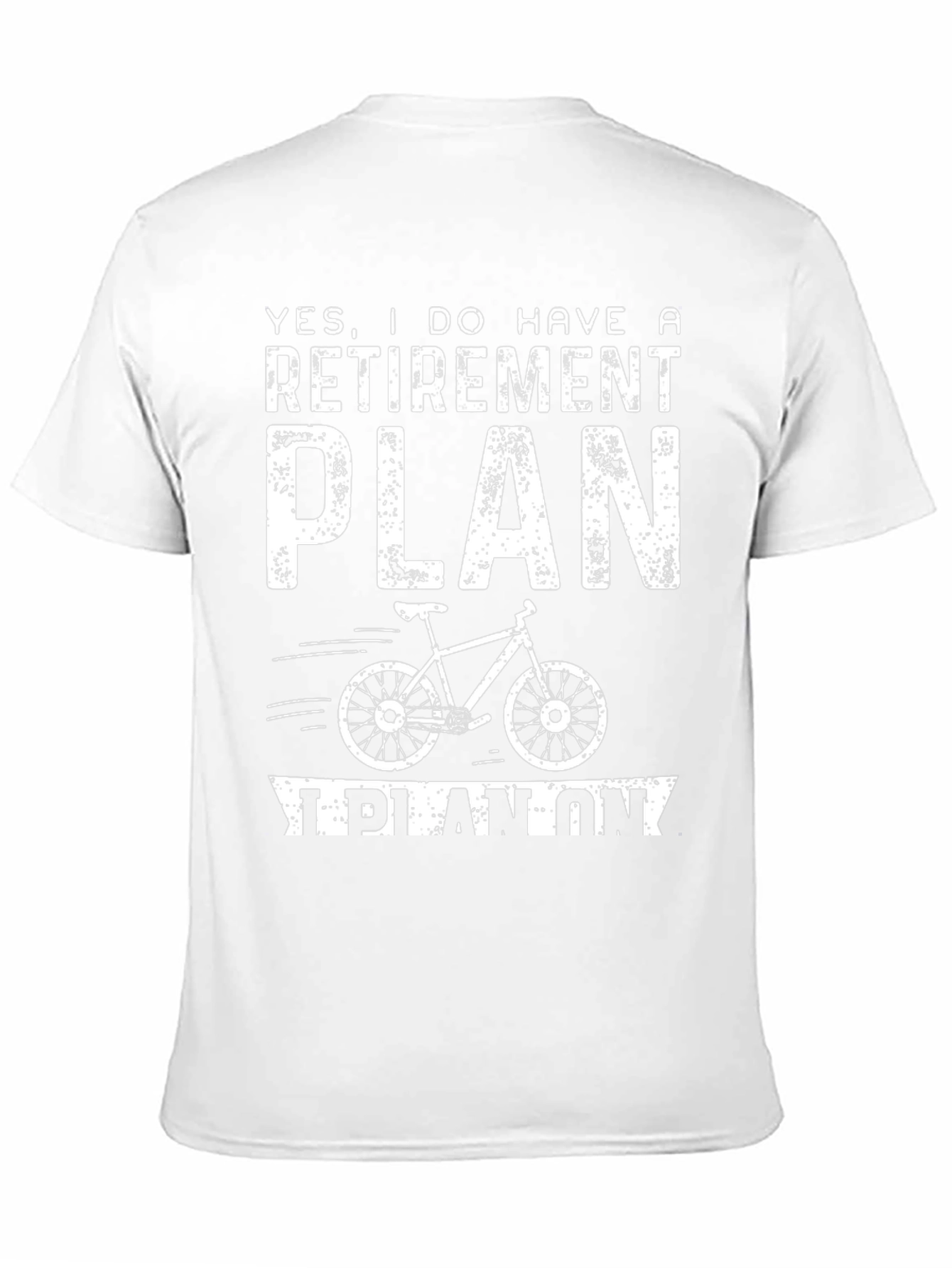 Retirement Plan Bike Graphic Tee