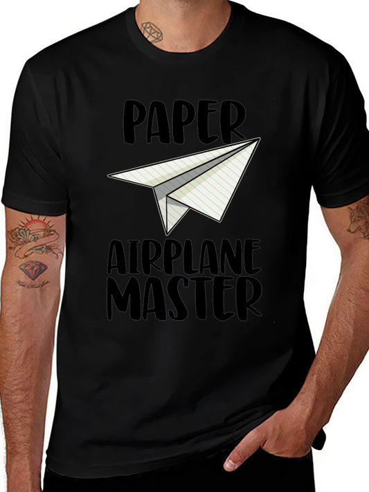 Paper Airplane Master Graphic T-Shirt