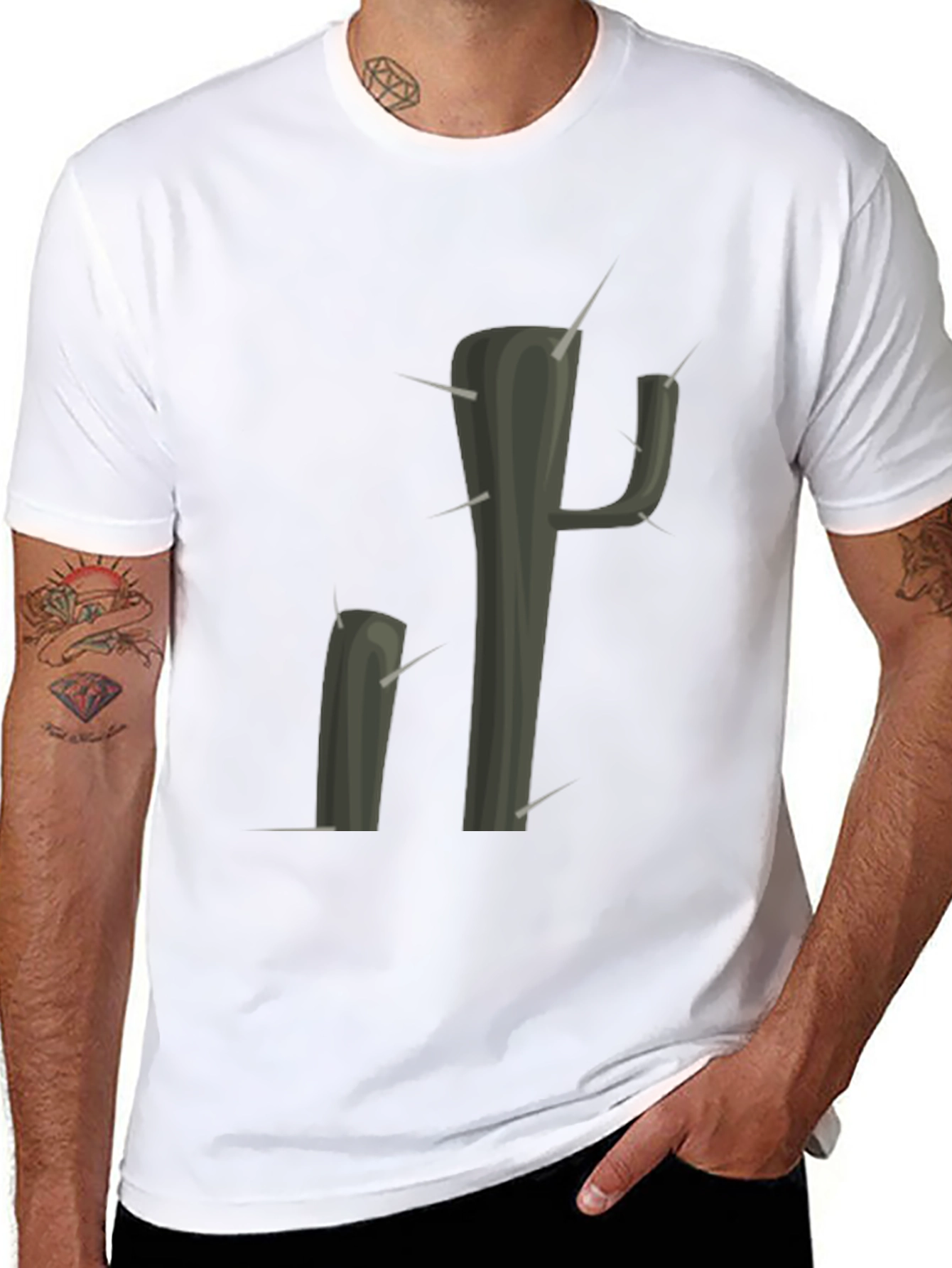 Cactus Graphic Tee - Desert Humor Style