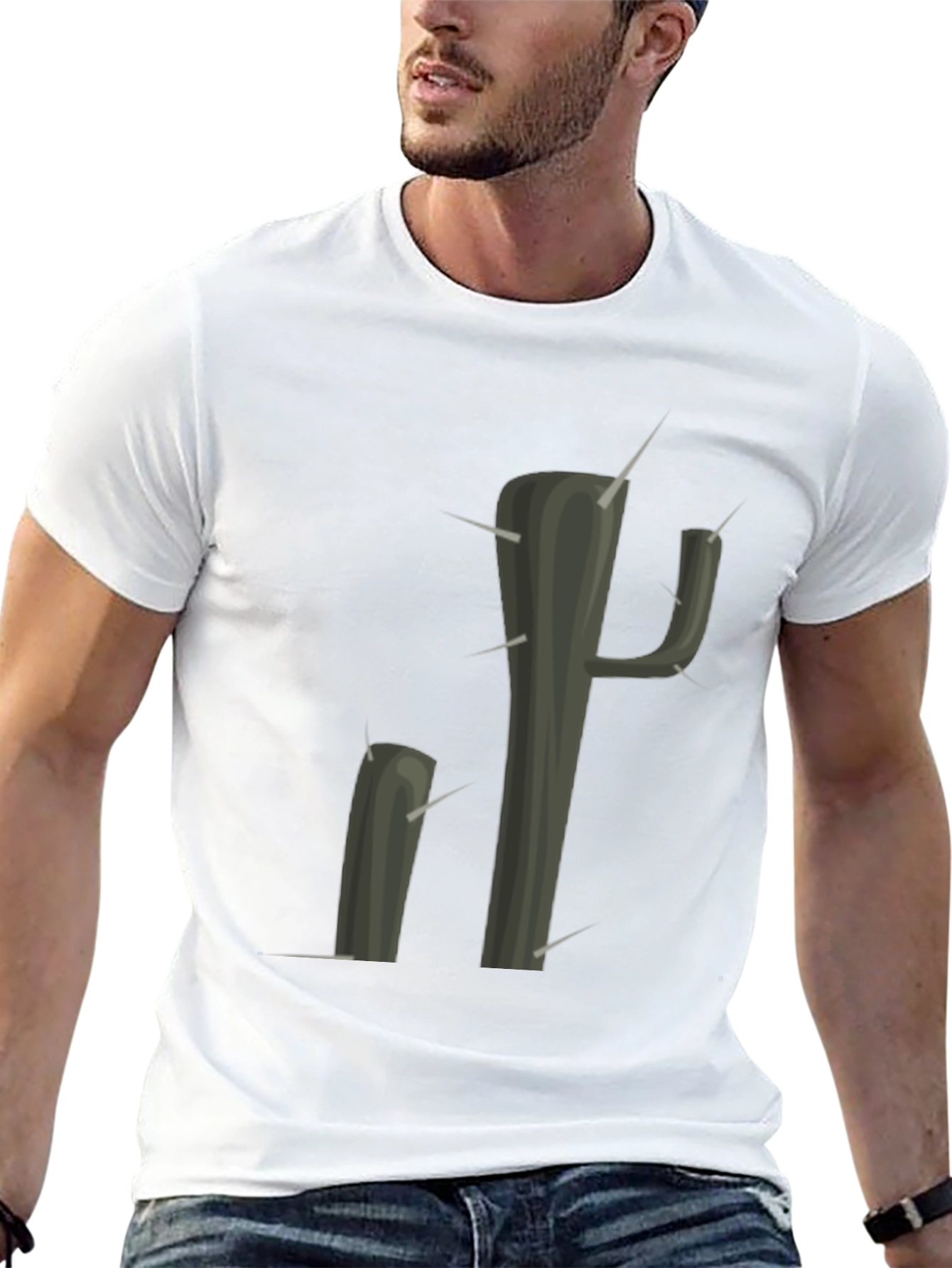 Cactus Graphic Tee - Desert Humor Style