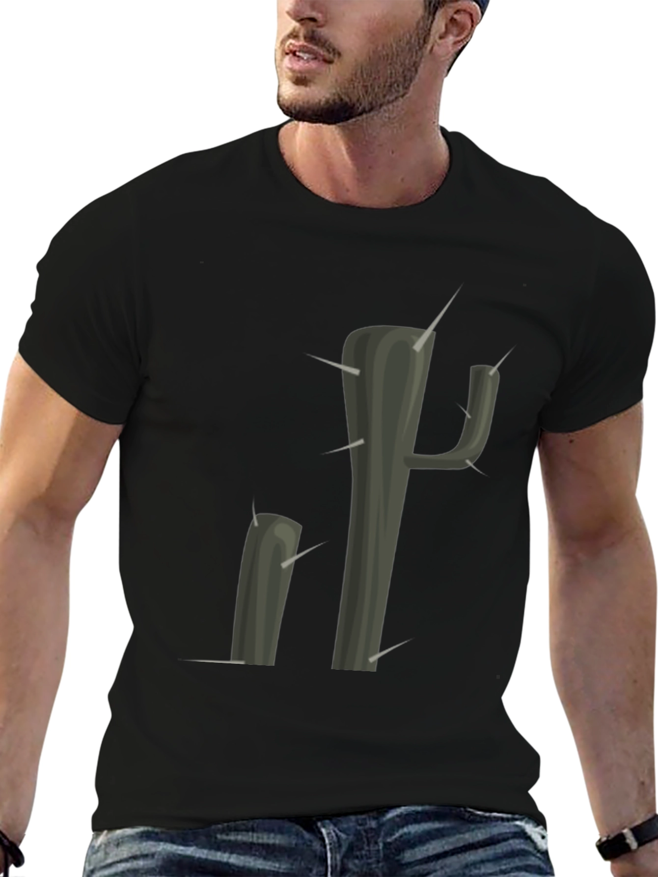 Cactus Graphic Tee - Desert Humor Style