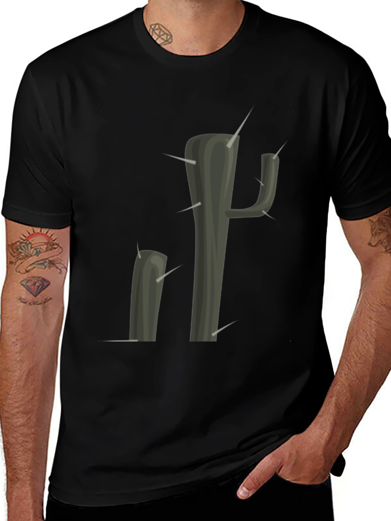 Cactus Graphic Tee - Desert Humor Style