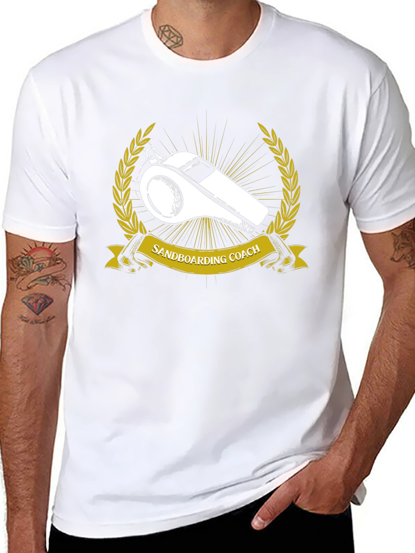 Sandboarding Coach Graphic Tee