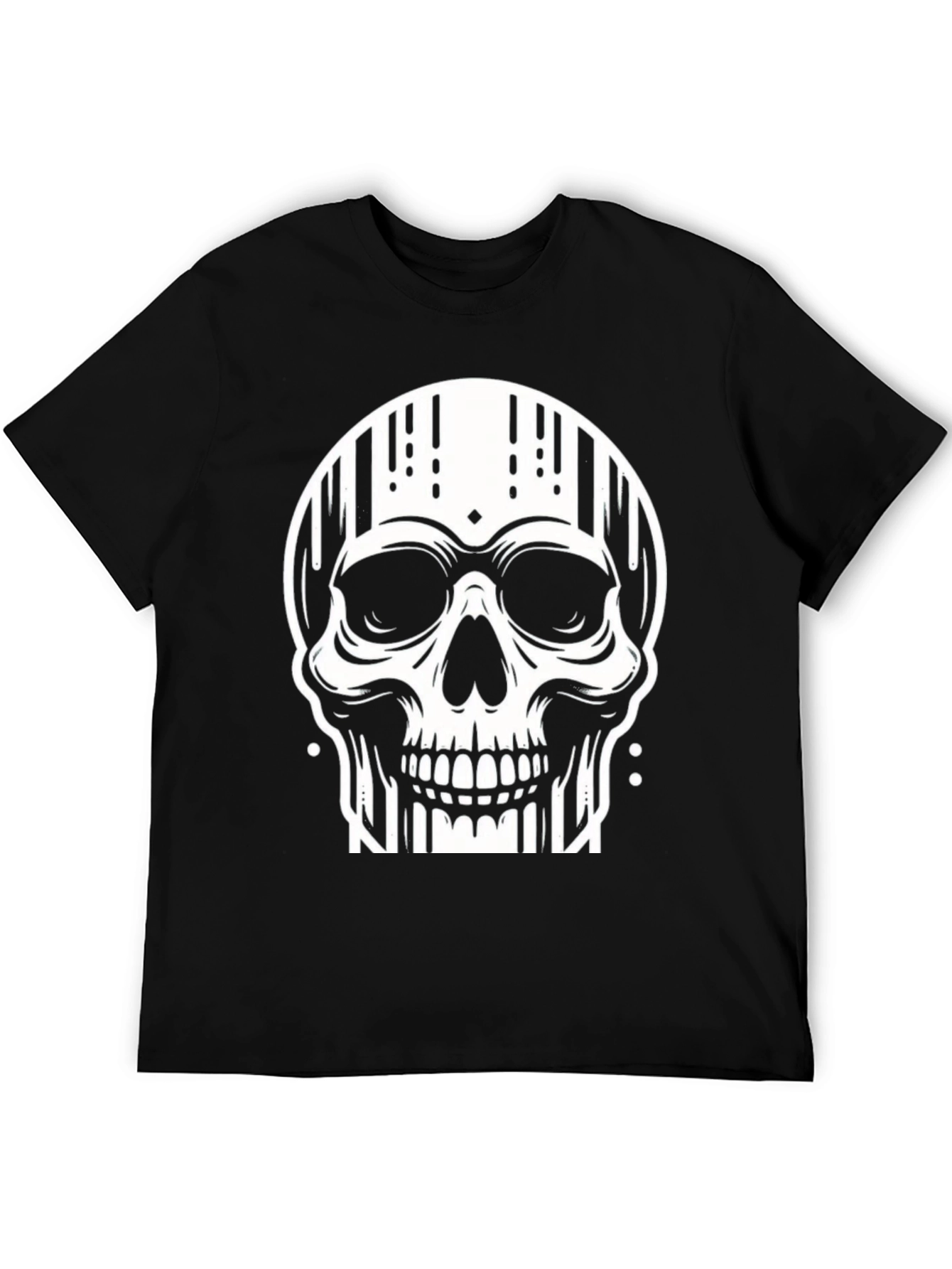 Skull Graphic Black T-Shirt
