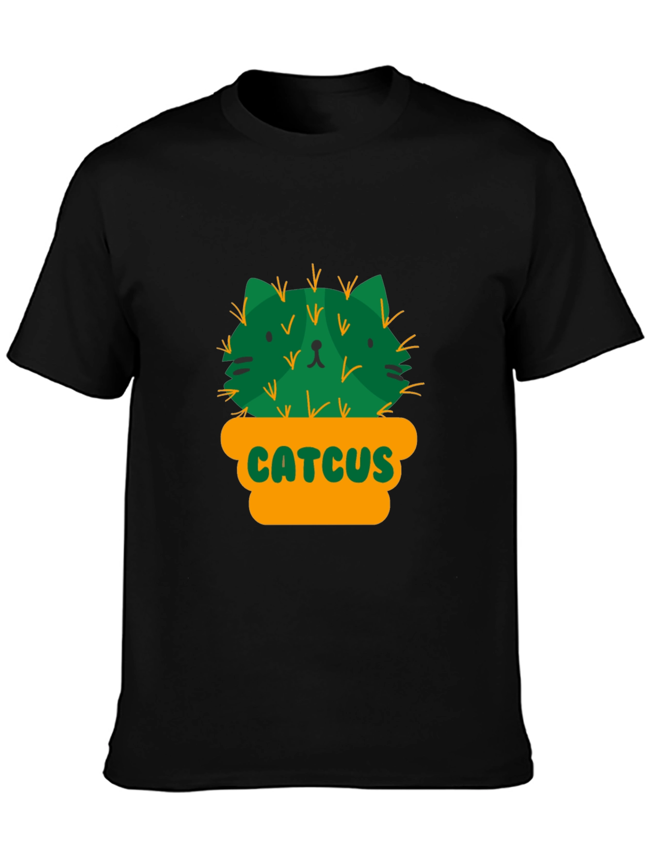 Catcus T-Shirt - Funny Cactus Cat Graphic Tee