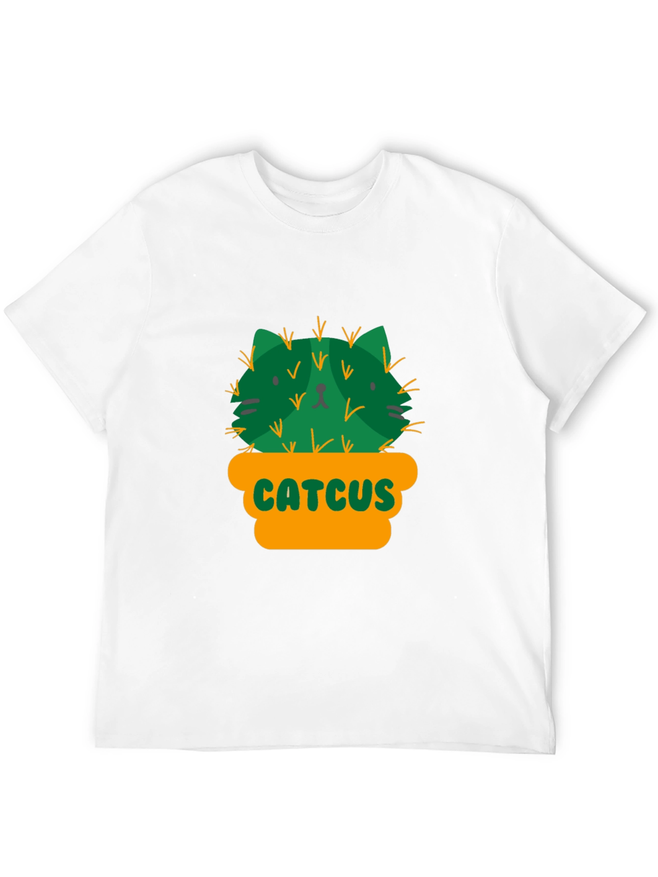 Catcus T-Shirt - Funny Cactus Cat Graphic Tee