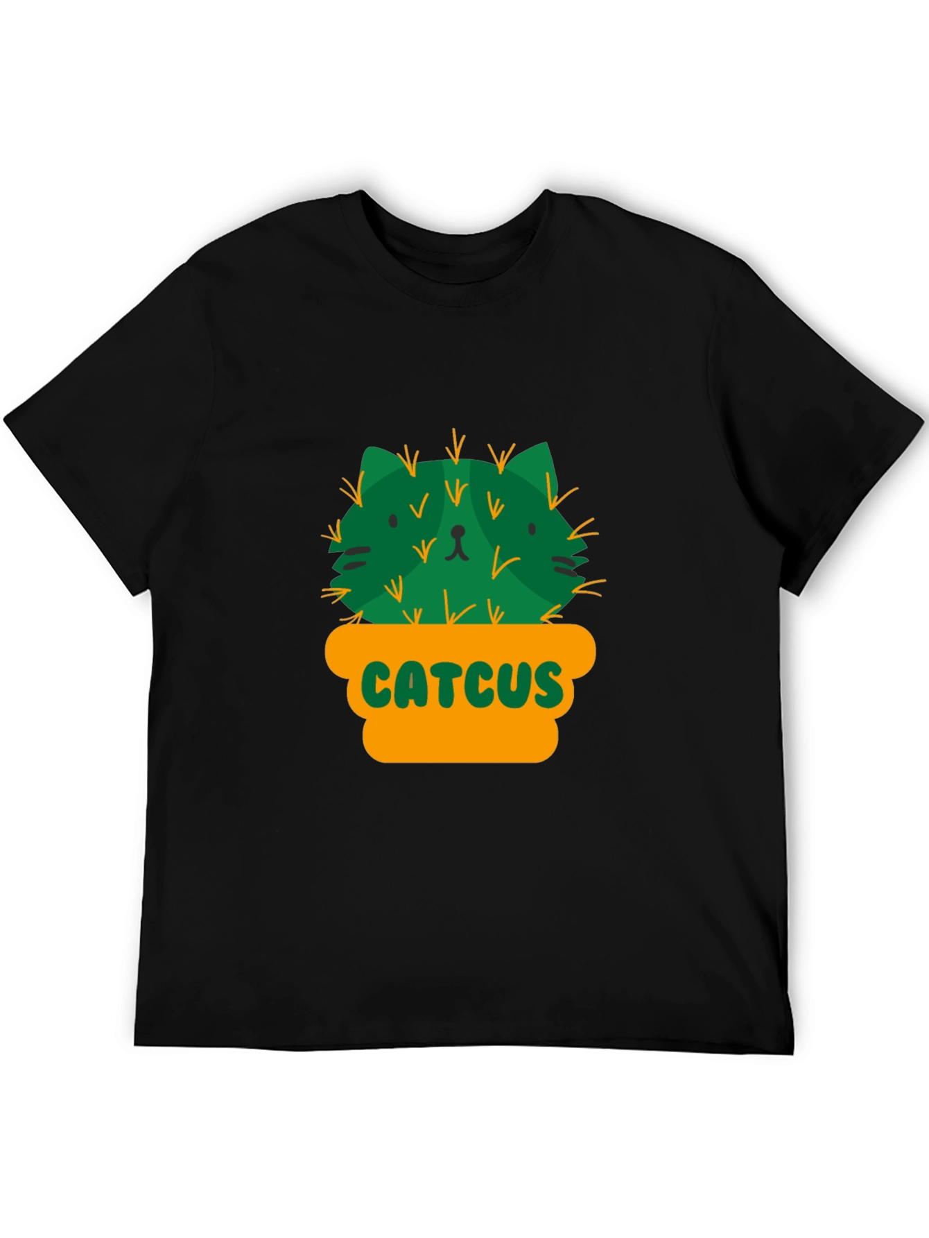 Catcus T-Shirt - Funny Cactus Cat Graphic Tee