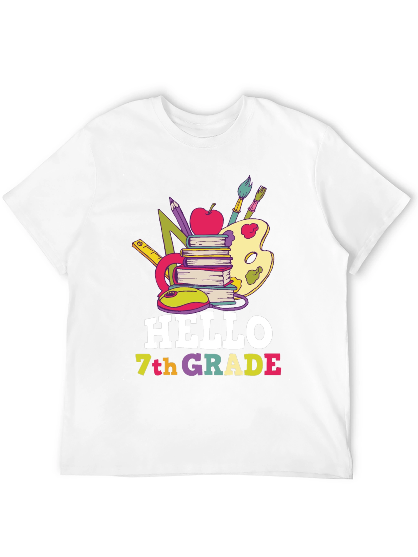 Hello 7th Grade T-Shirt Back to School