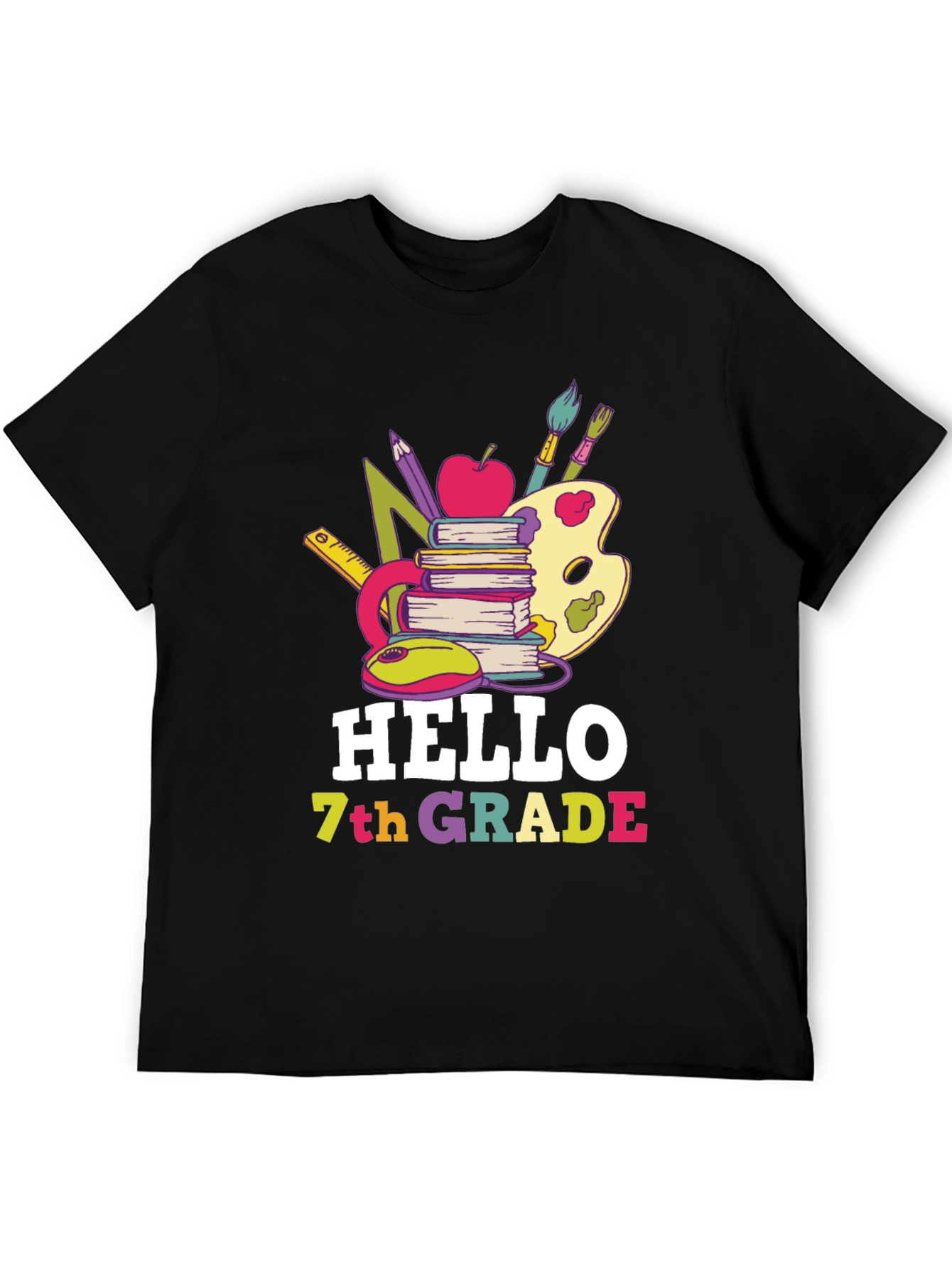 Hello 7th Grade T-Shirt Back to School