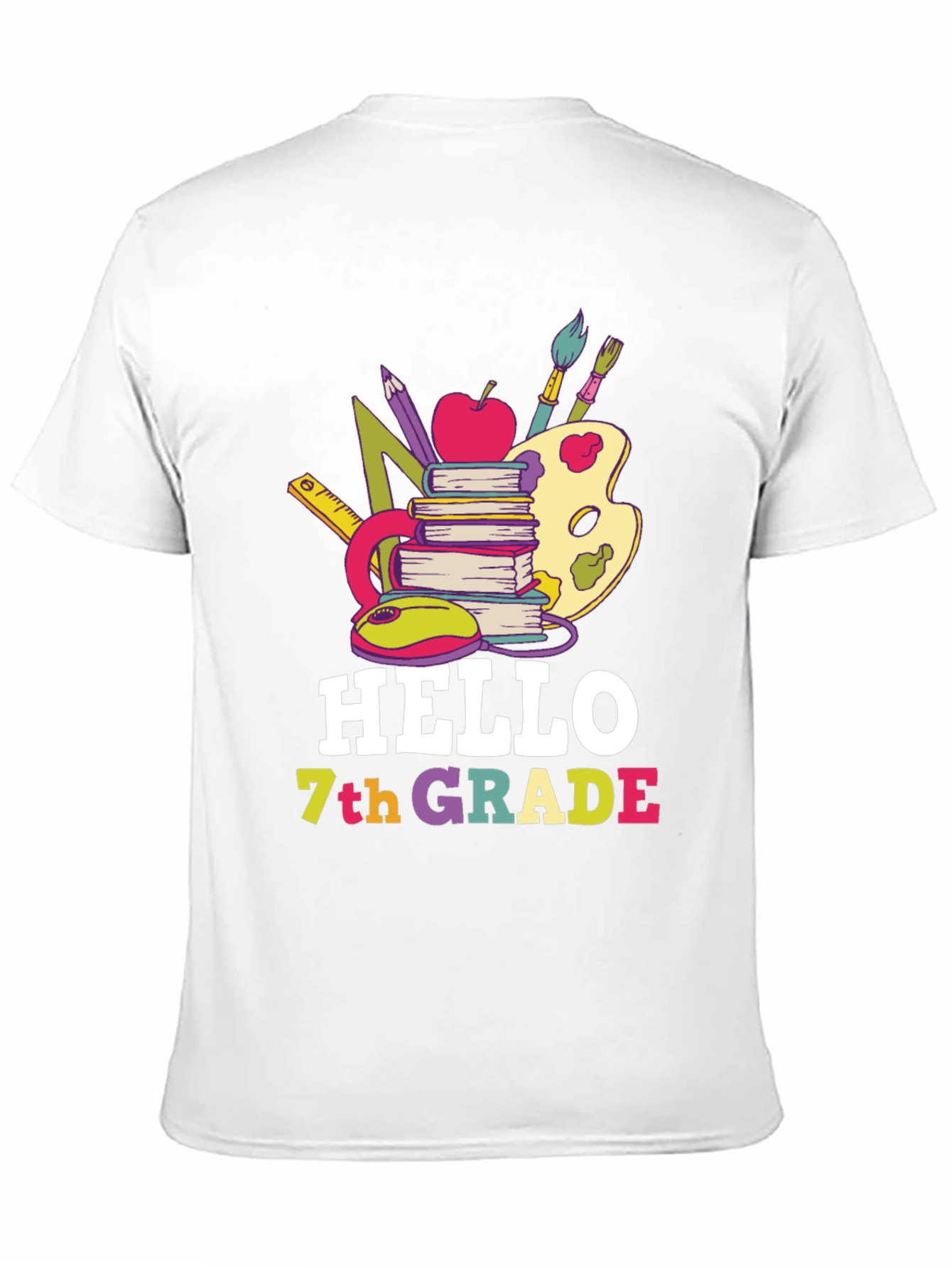 Hello 7th Grade T-Shirt Back to School