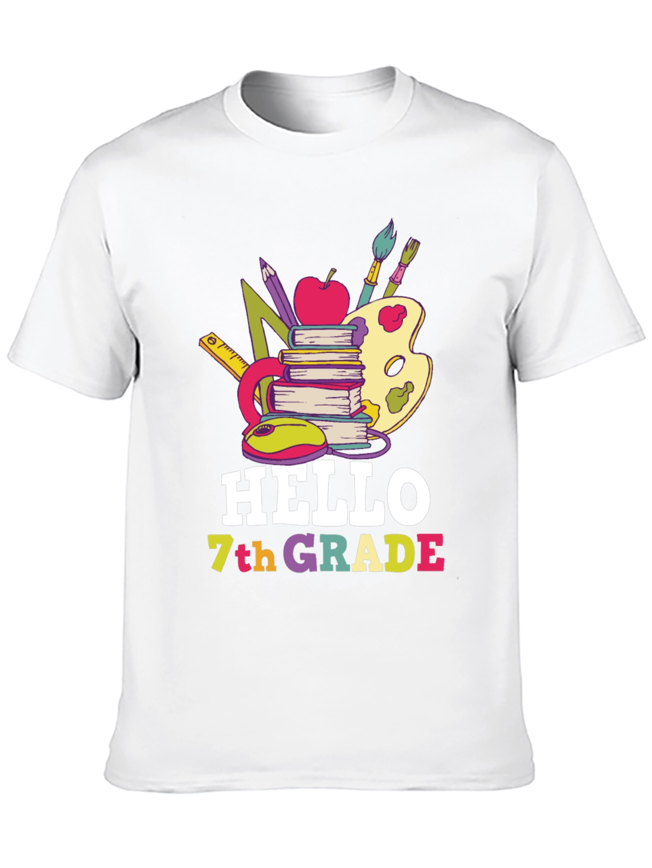 Hello 7th Grade T-Shirt Back to School