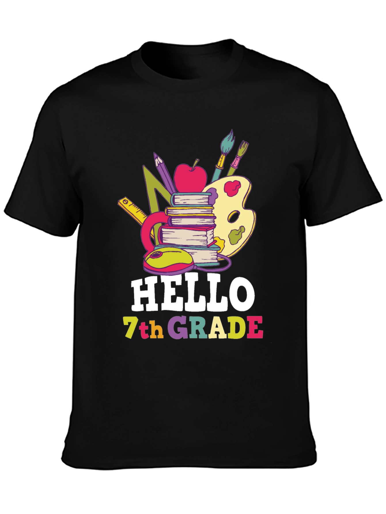 Hello 7th Grade T-Shirt Back to School