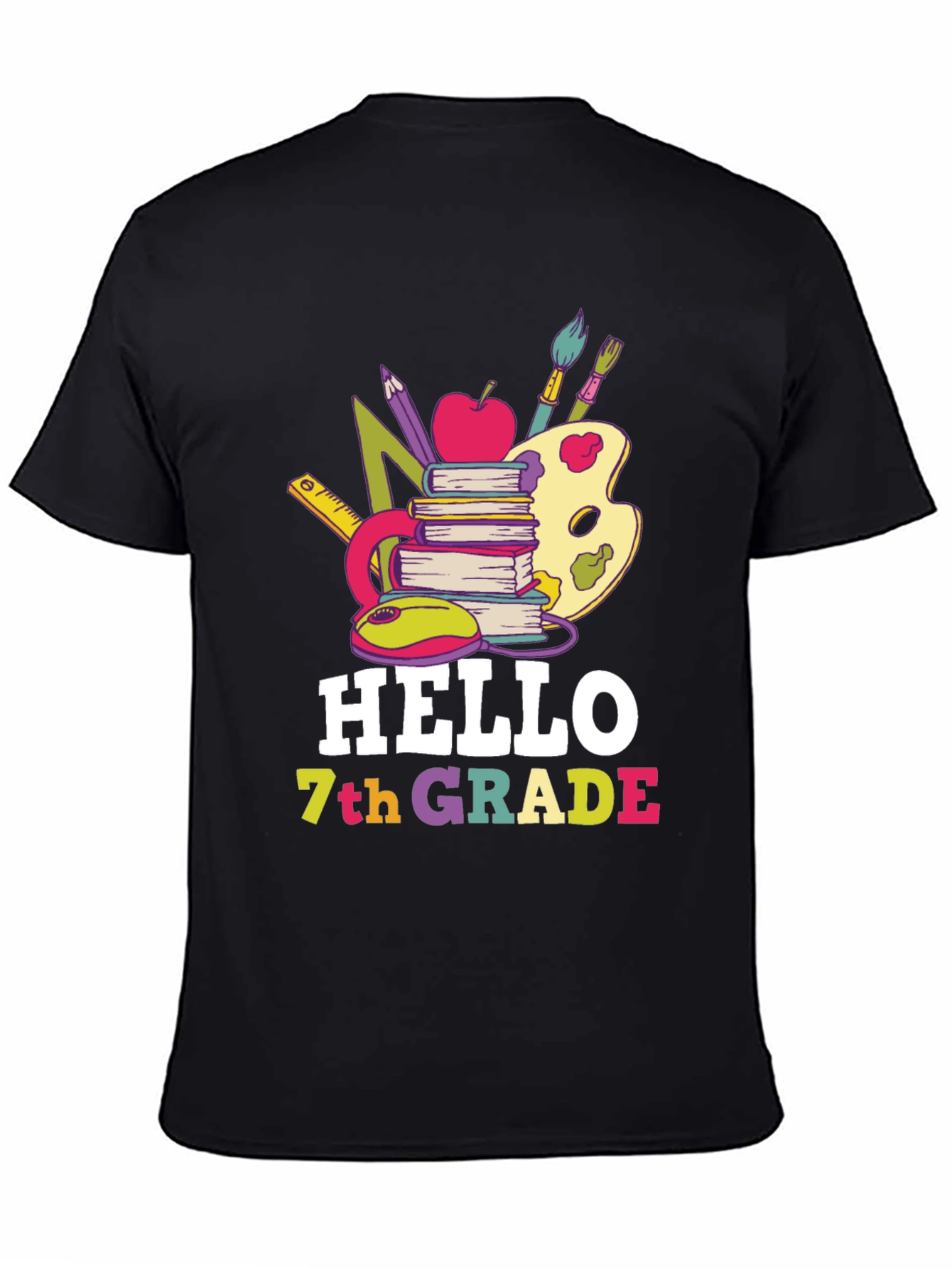 Hello 7th Grade T-Shirt Back to School