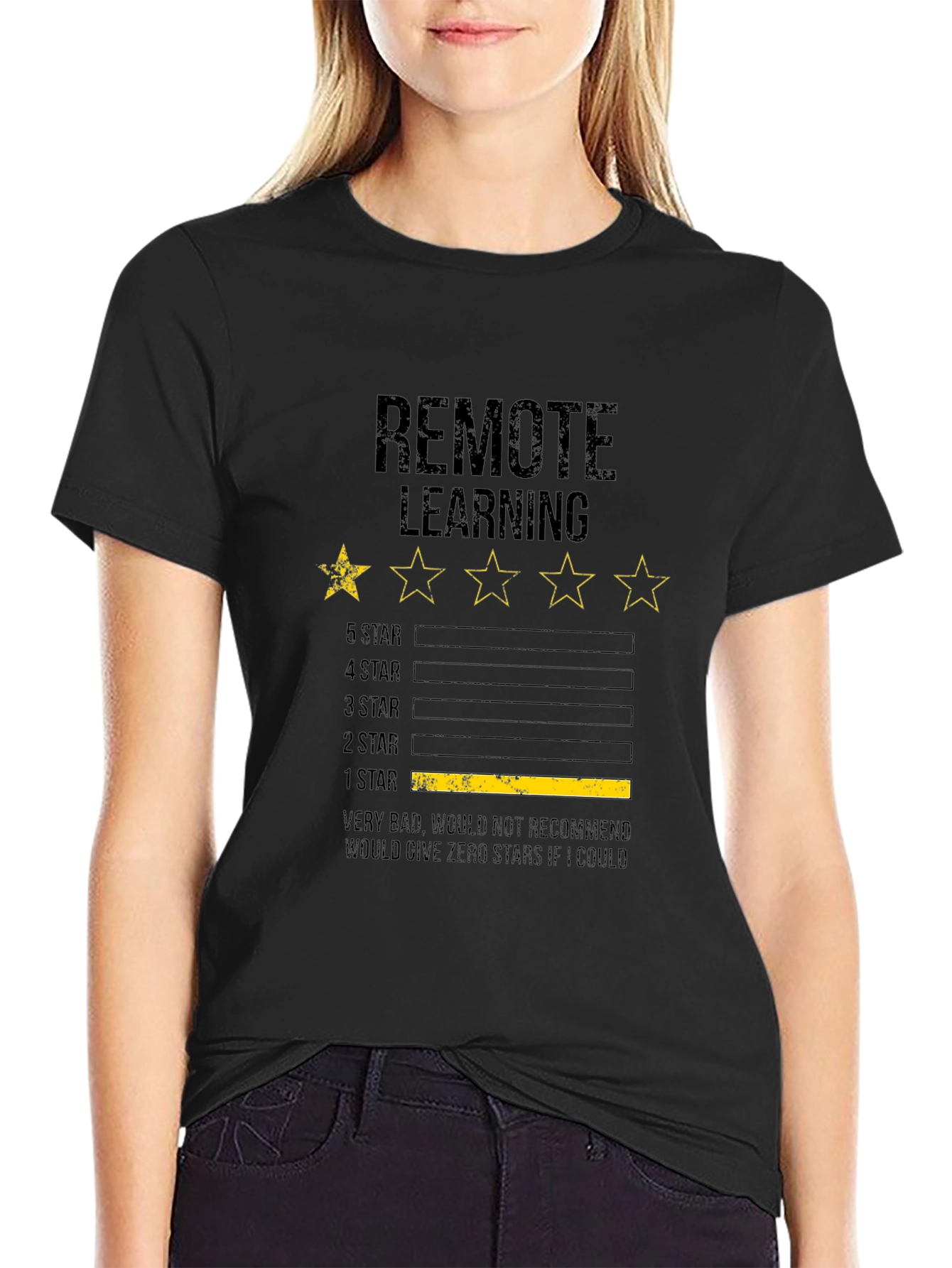 Remote Learning One Star T-Shirt