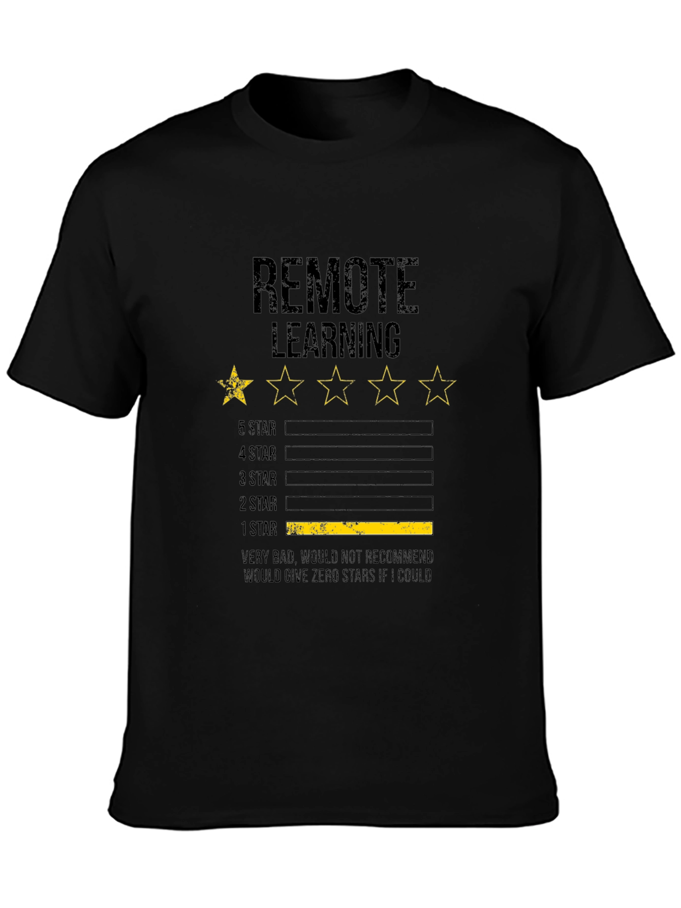 Remote Learning One Star T-Shirt