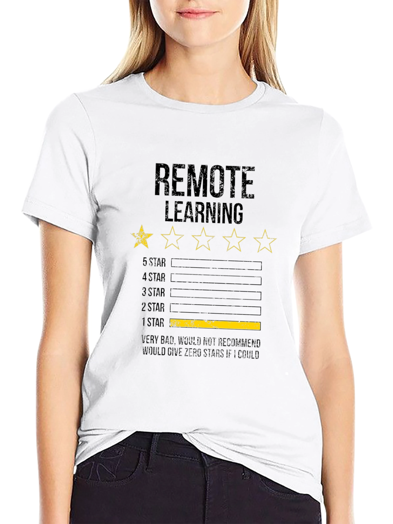 Remote Learning One Star T-Shirt
