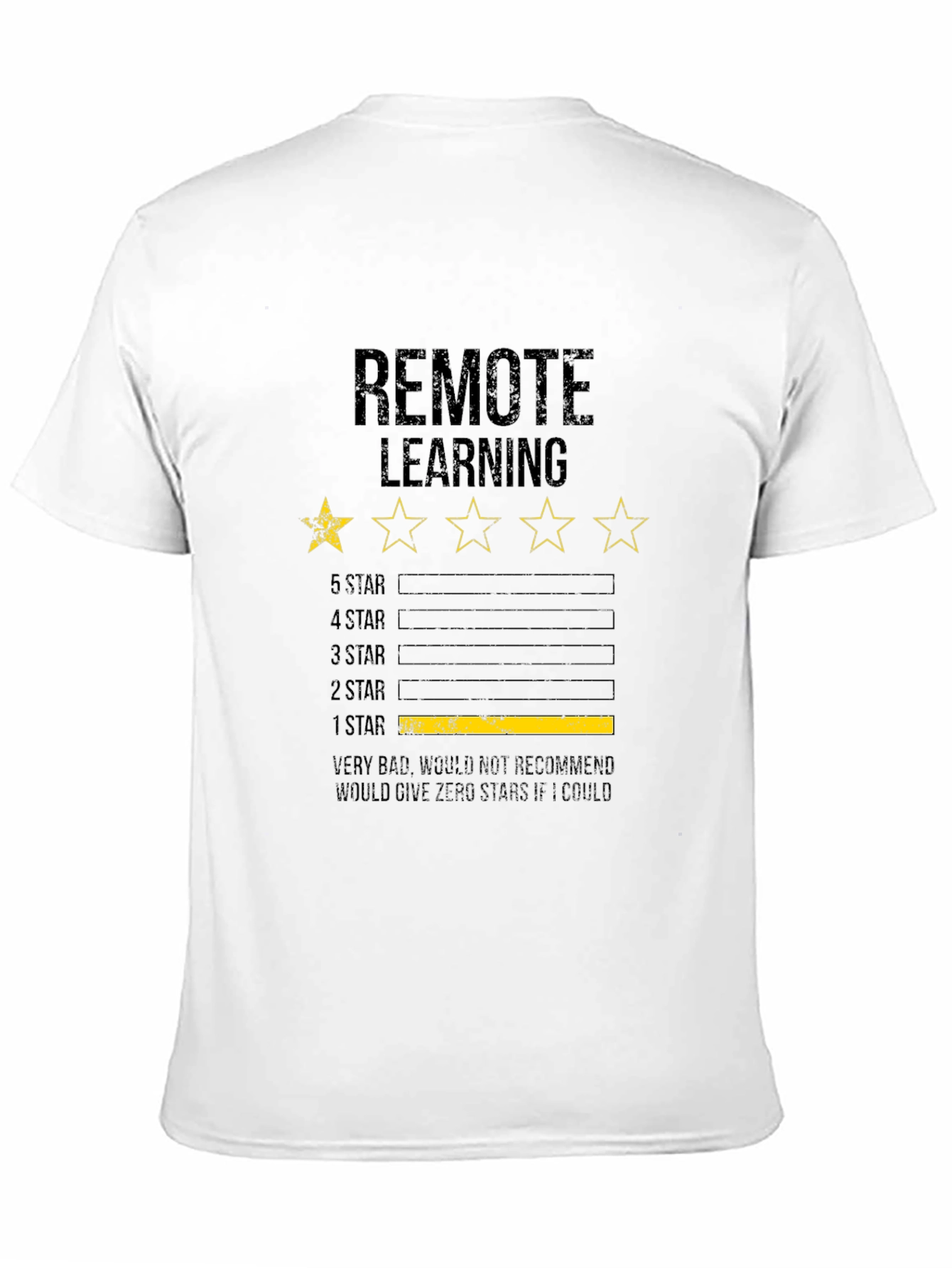 Remote Learning One Star T-Shirt
