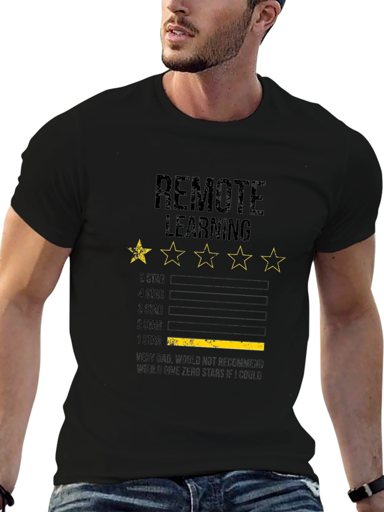 Remote Learning One Star T-Shirt
