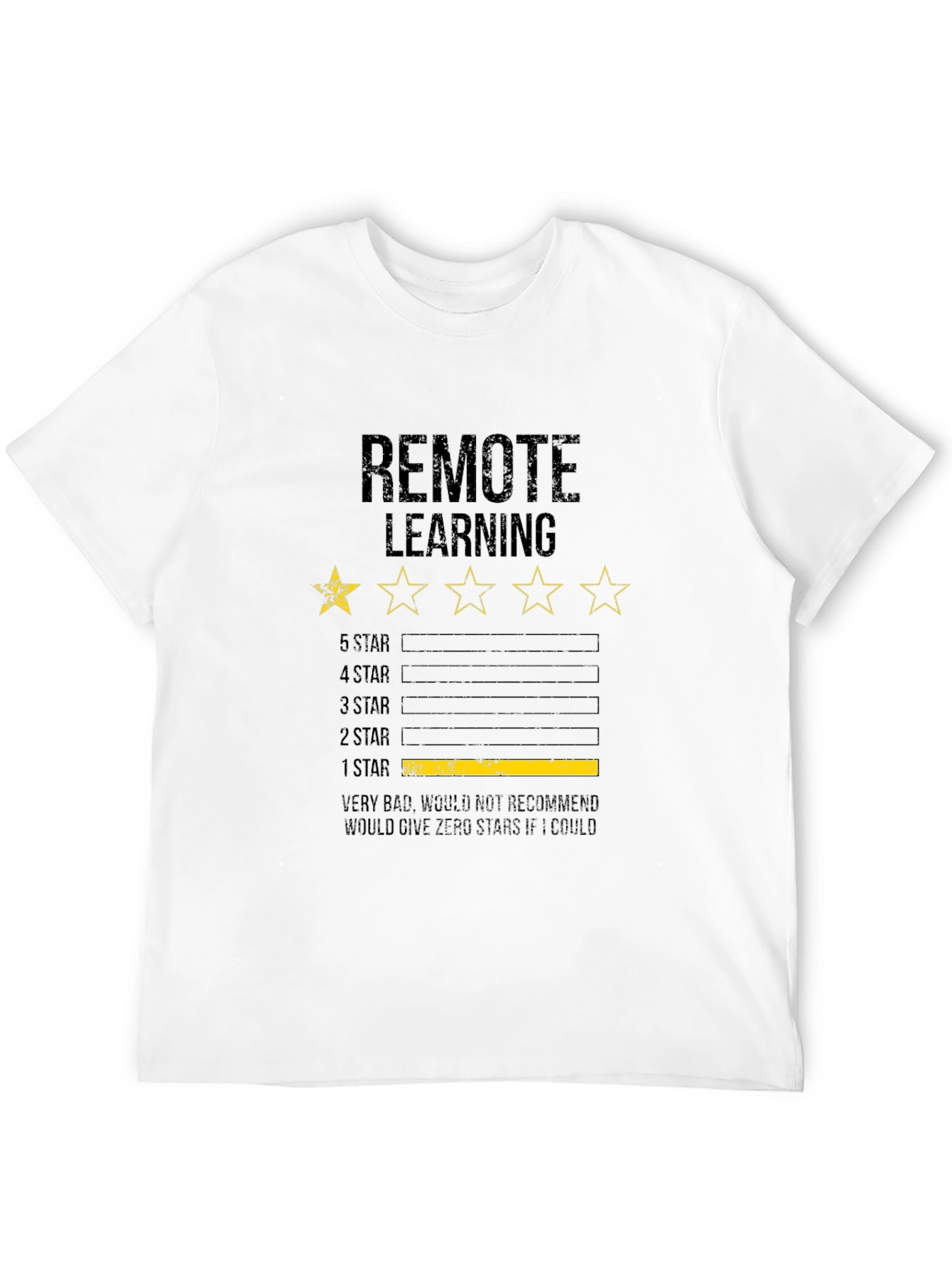 Remote Learning One Star T-Shirt