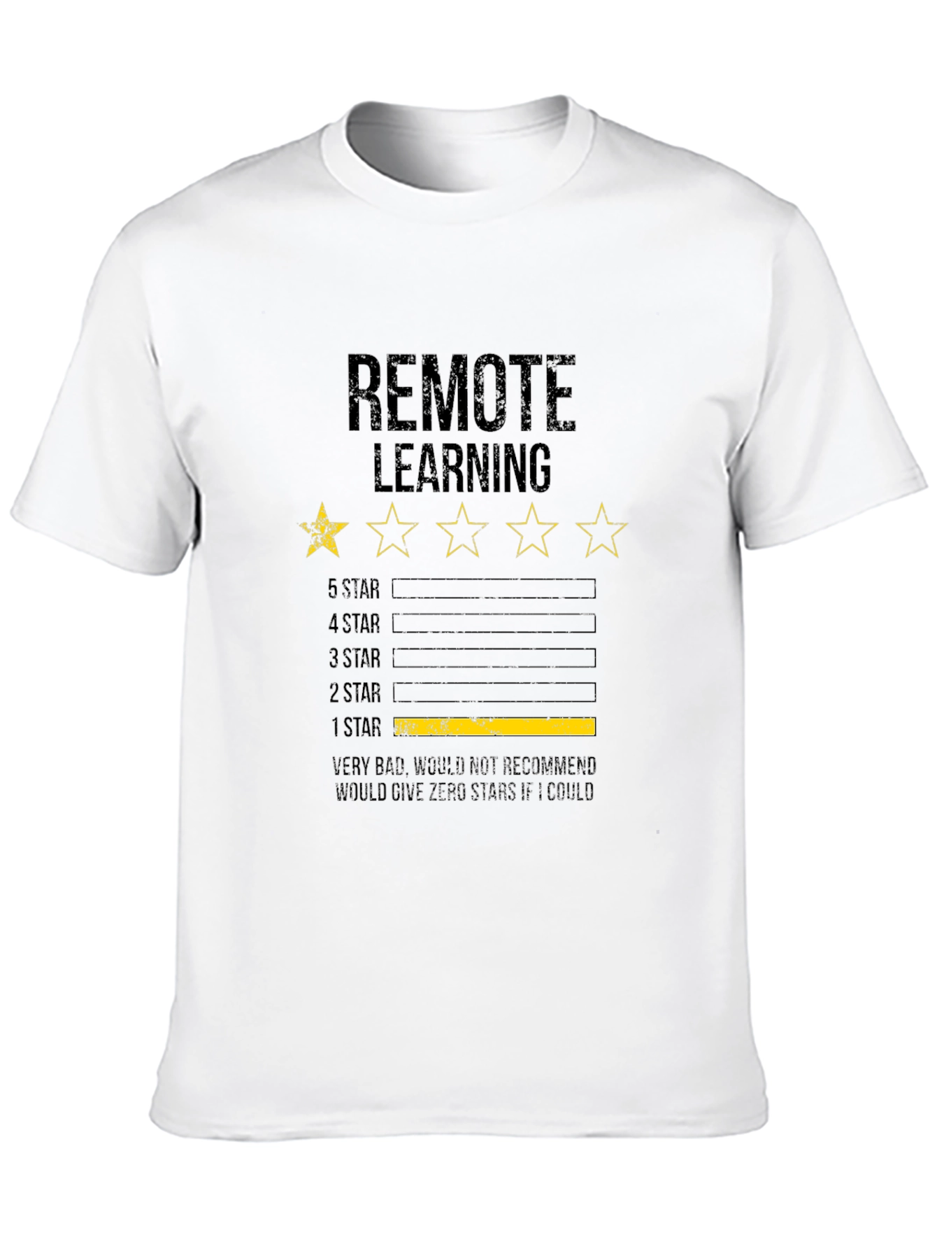 Remote Learning One Star T-Shirt