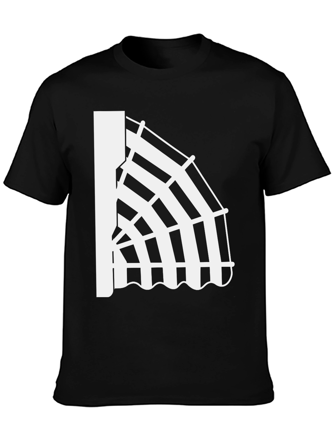 Abstract Archway Graphic T-Shirt
