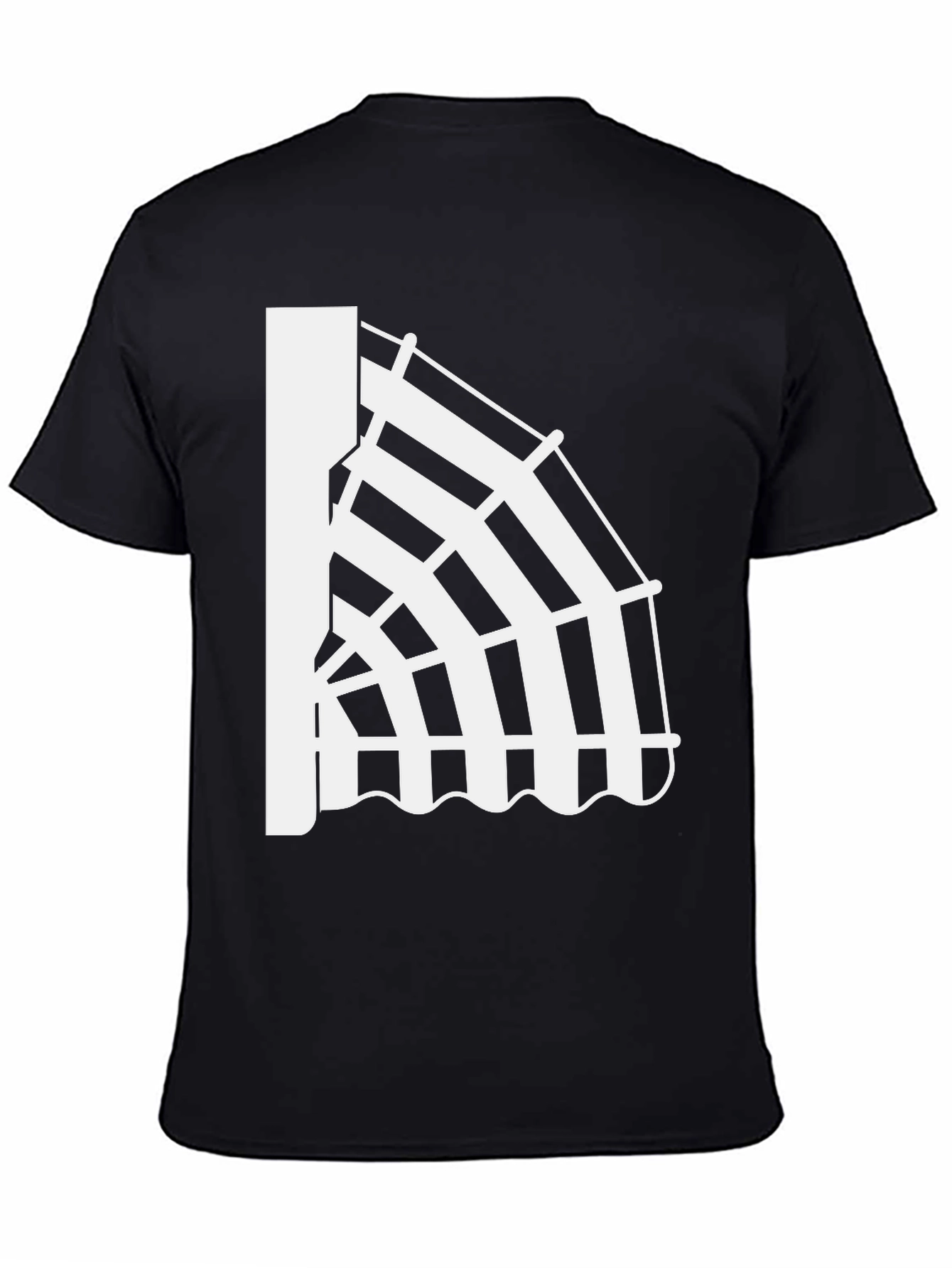 Abstract Archway Graphic T-Shirt