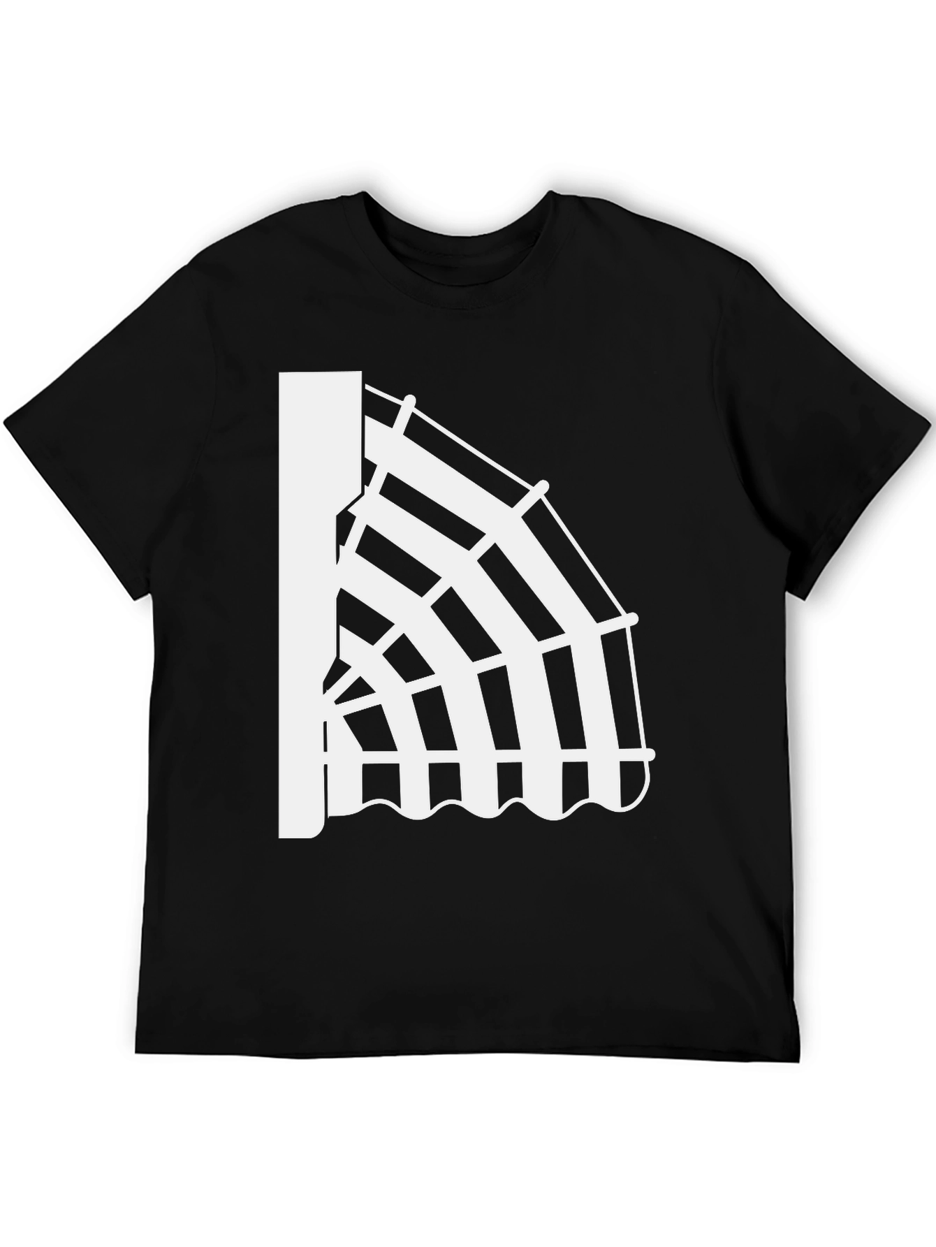 Abstract Archway Graphic T-Shirt