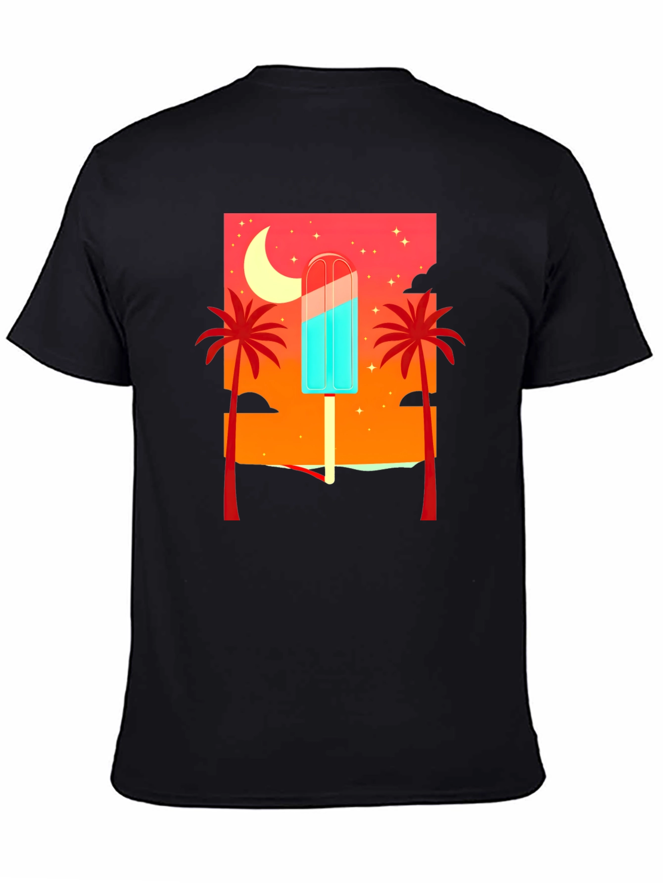 Tropical Popsicle Graphic Tee - Summer Vibes