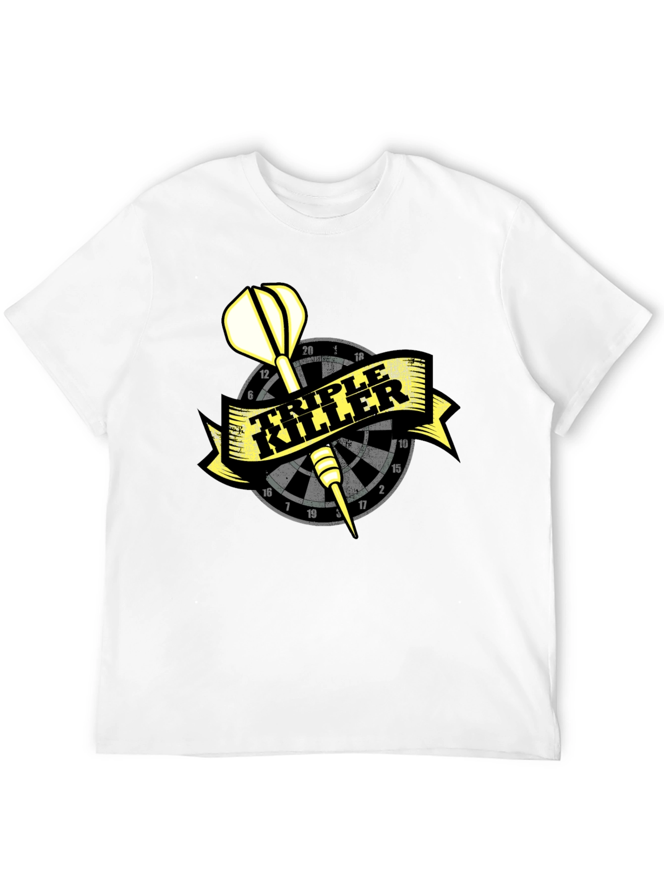 Triple Killer Dart T-Shirt - Cool Dartboard Tee