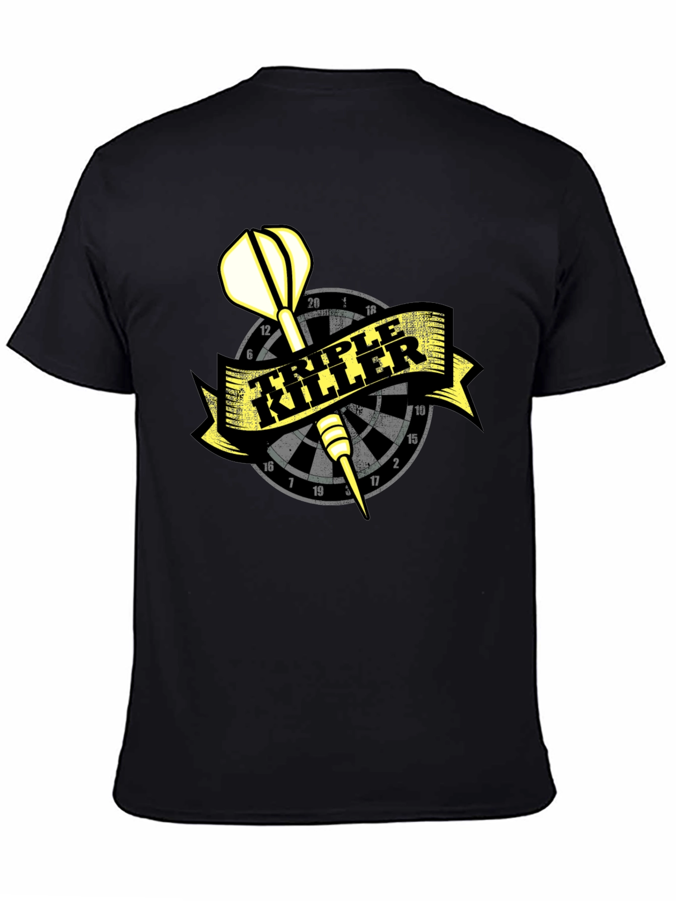 Triple Killer Dart T-Shirt - Cool Dartboard Tee