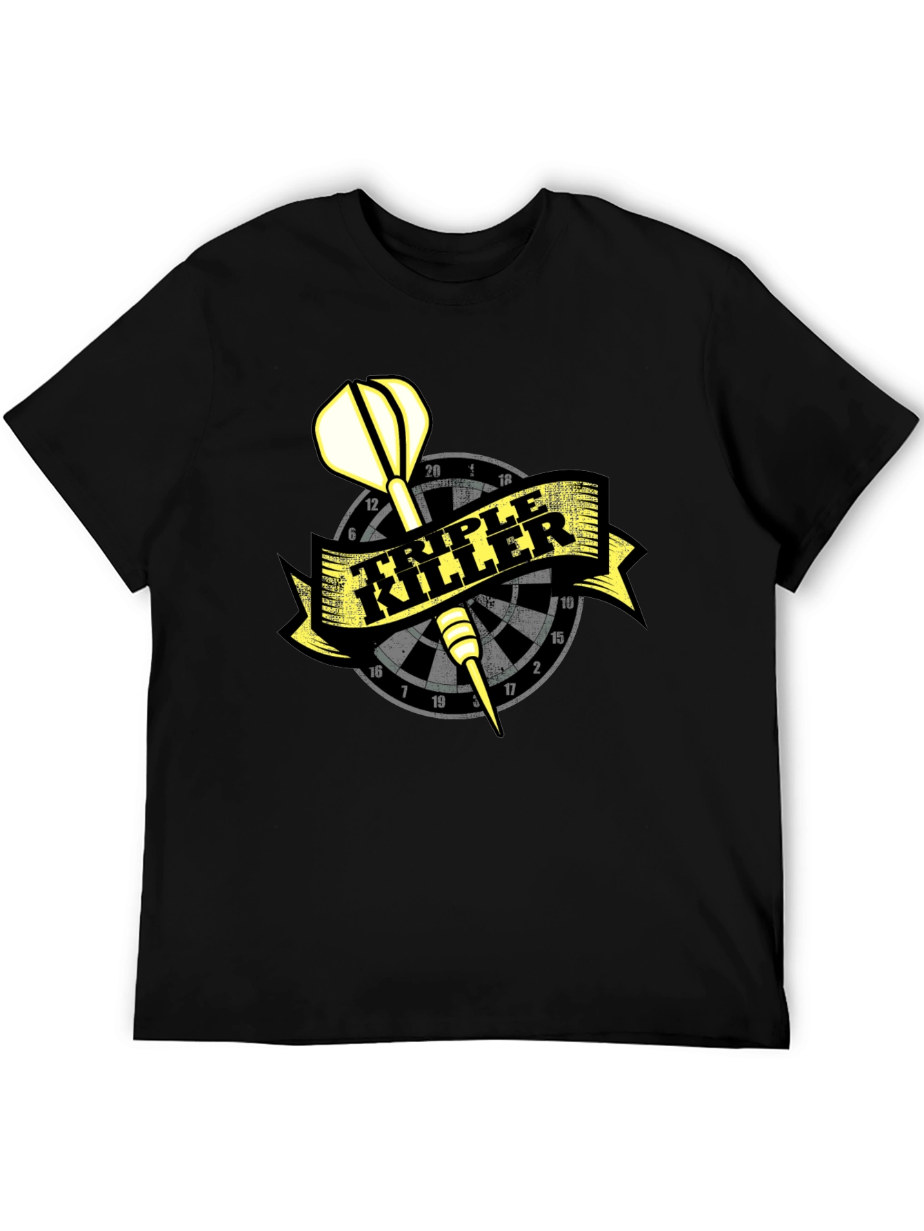 Triple Killer Dart T-Shirt - Cool Dartboard Tee