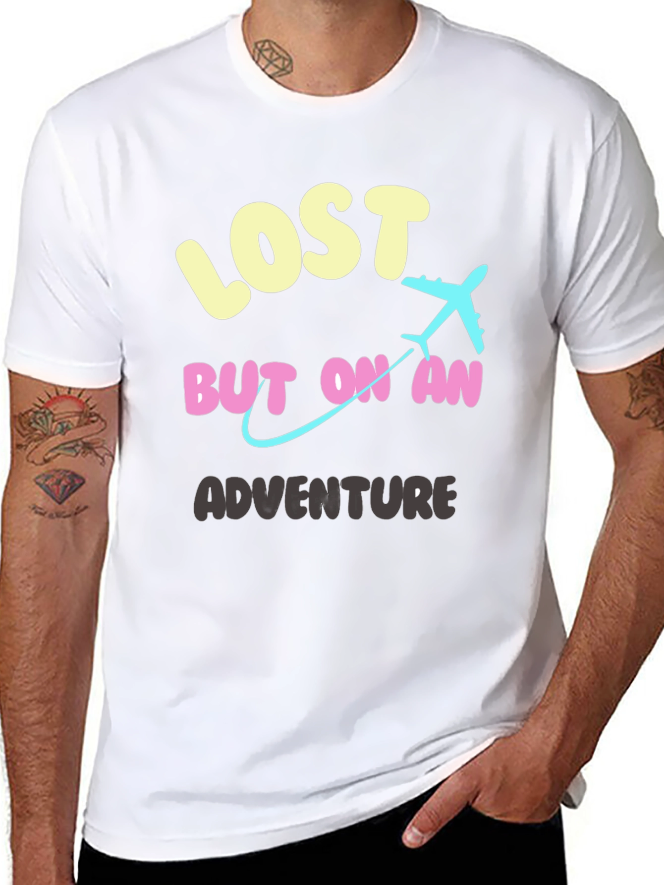 Lost on an Adventure Graphic Tee