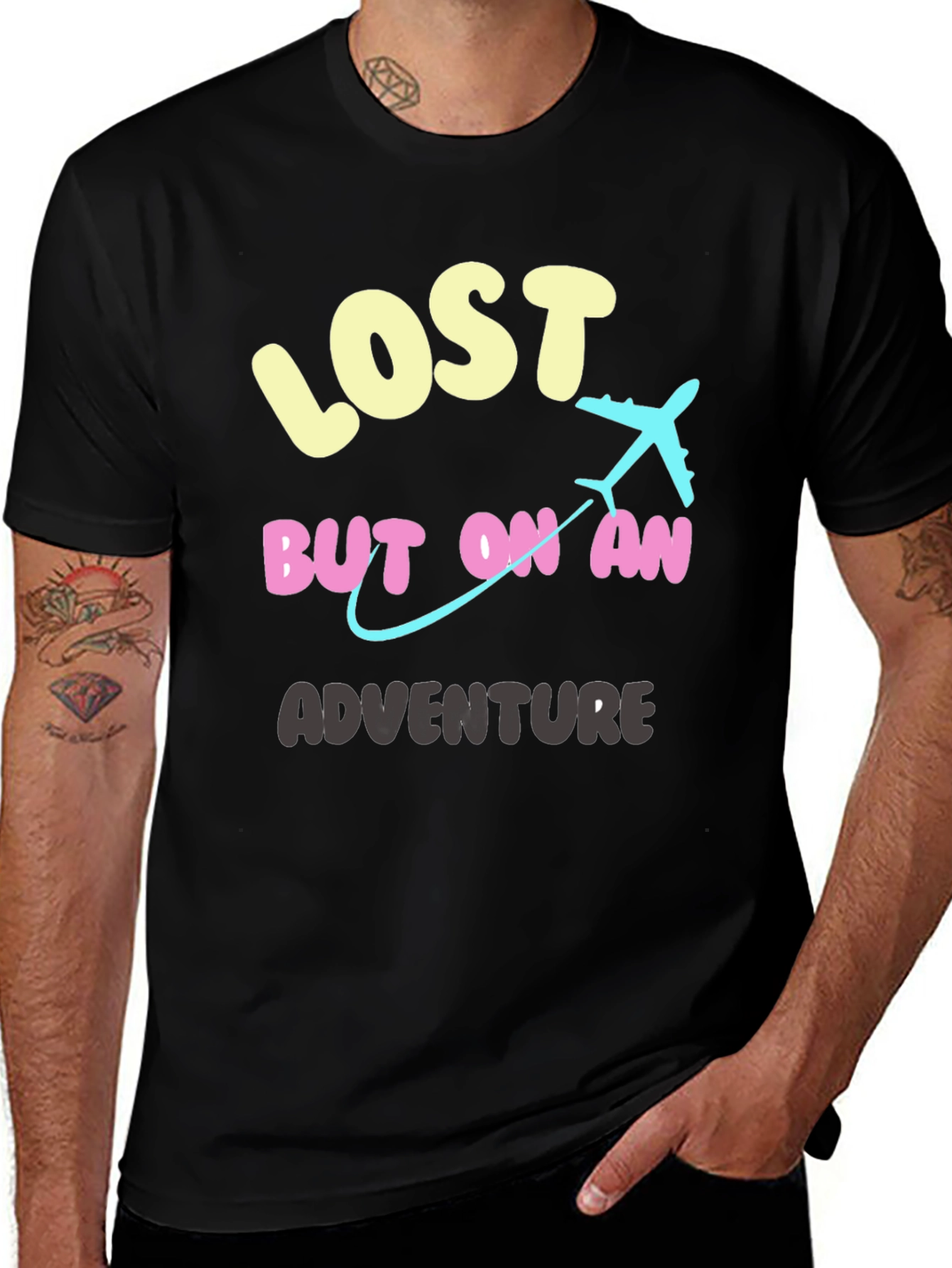 Lost on an Adventure Graphic Tee