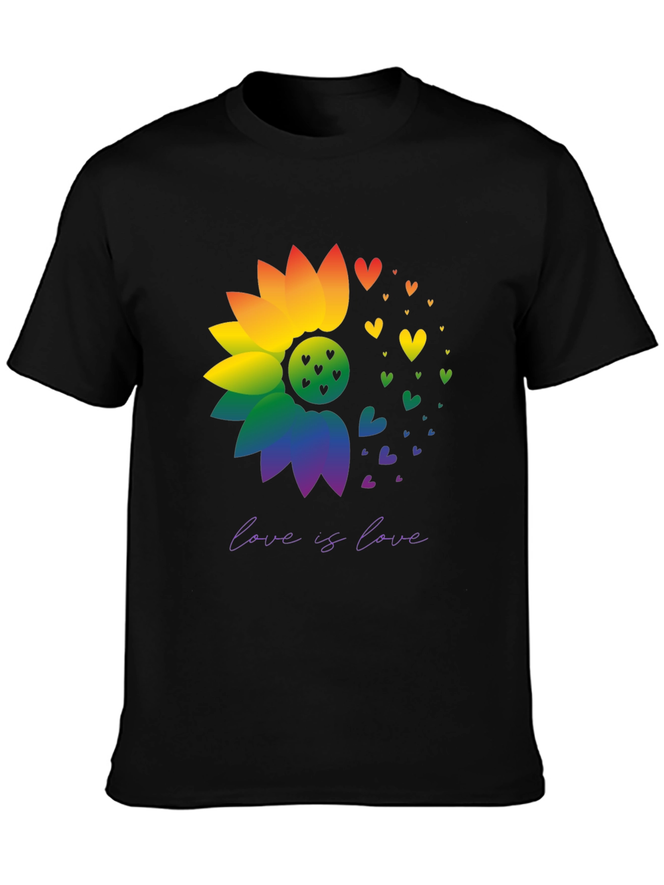 Love is Love Sunflower Pride T-Shirt