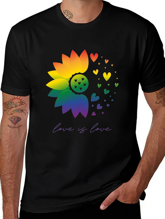 Love is Love Sunflower Pride T-Shirt