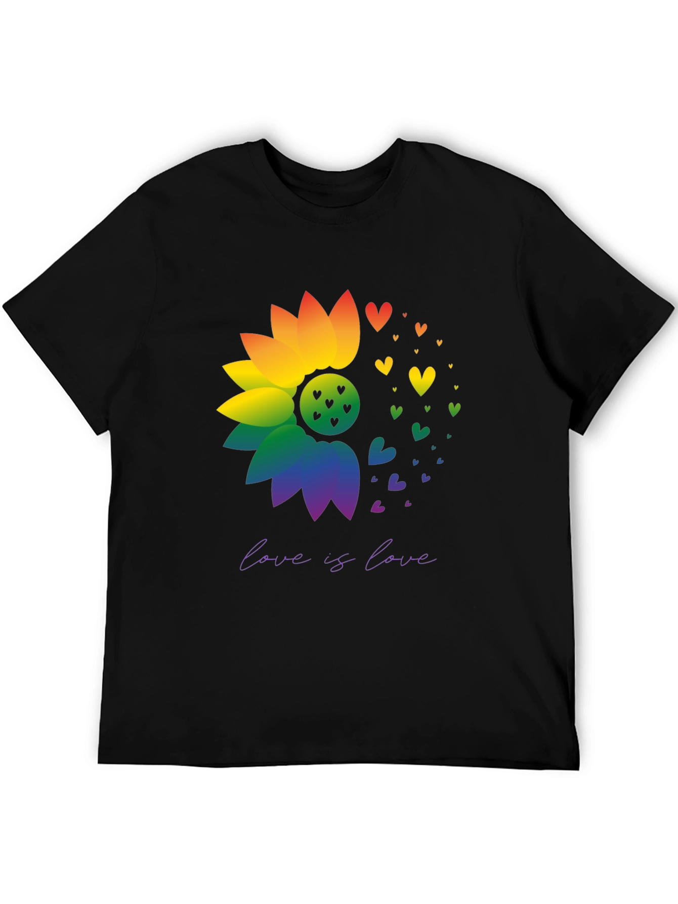 Love is Love Sunflower Pride T-Shirt