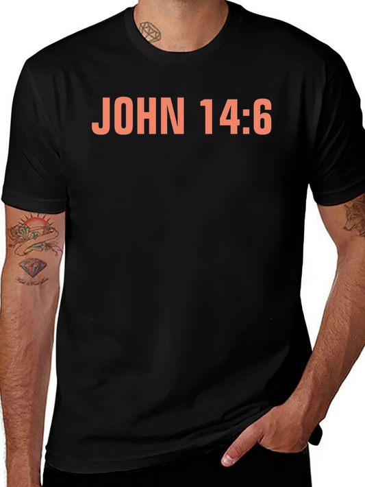 JOHN 14:6 Graphic T-Shirt - Faith-Based Apparel