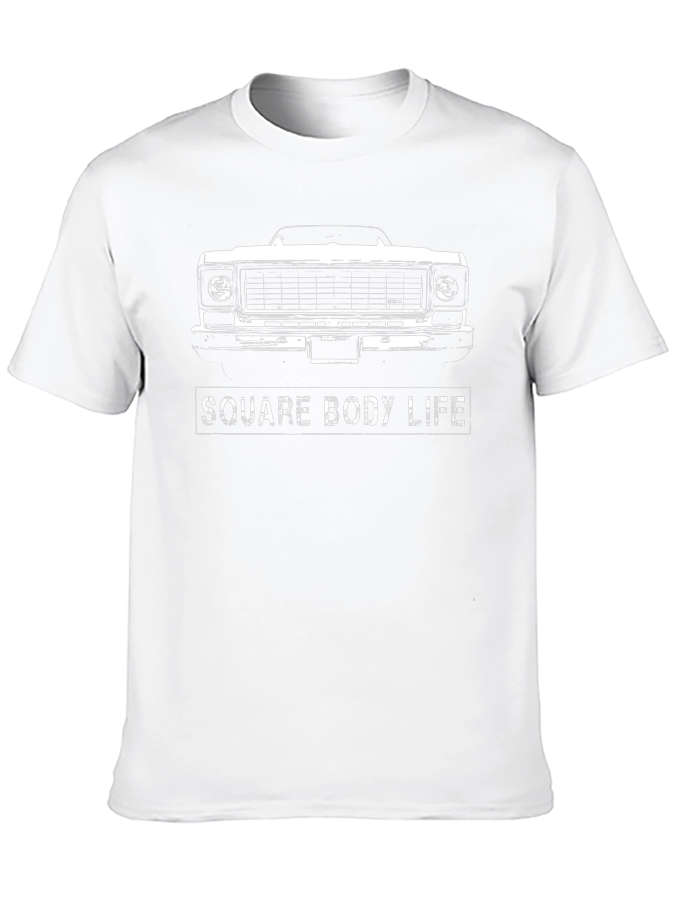 Square Body Life T-Shirt - Classic Truck Design
