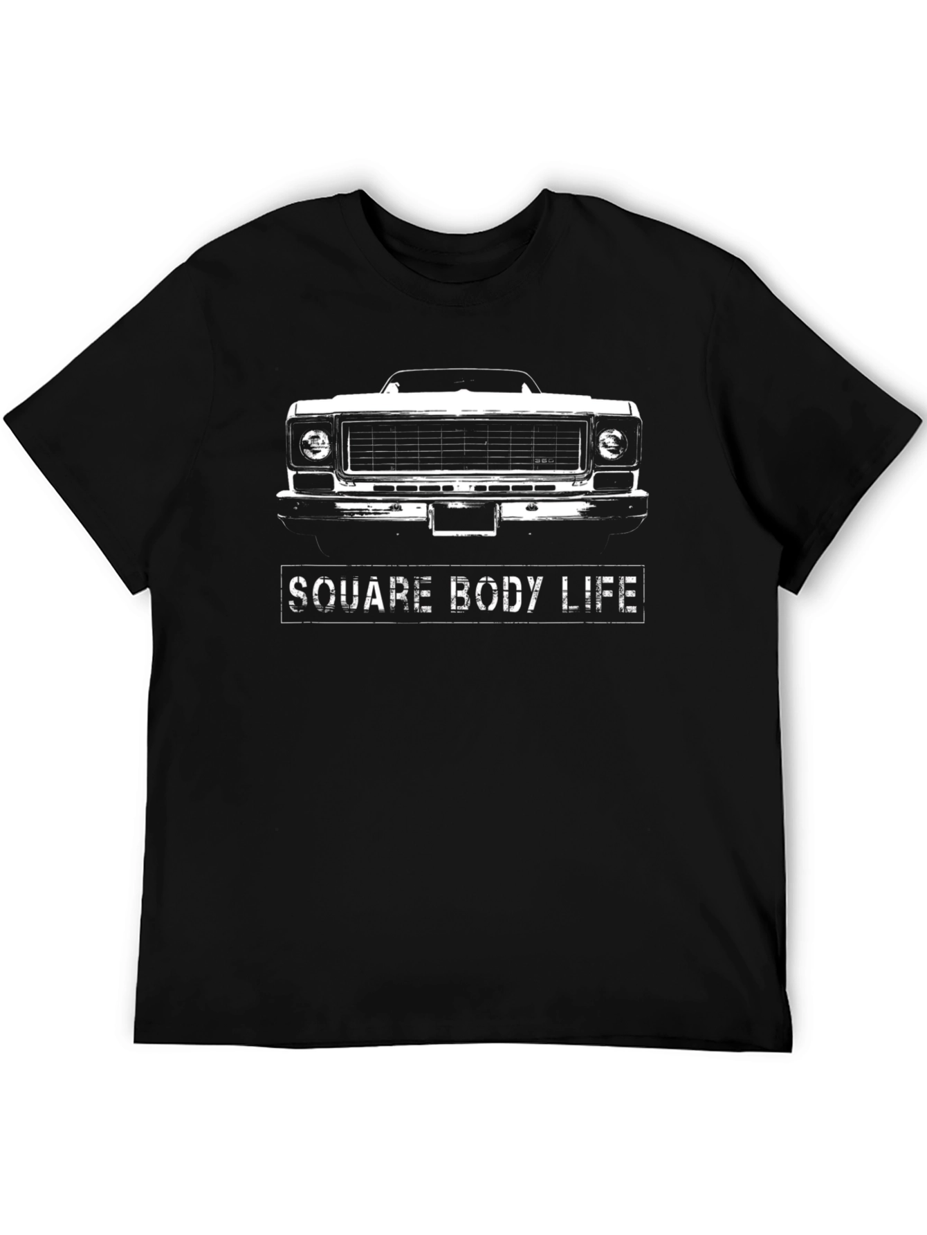 Square Body Life T-Shirt - Classic Truck Design