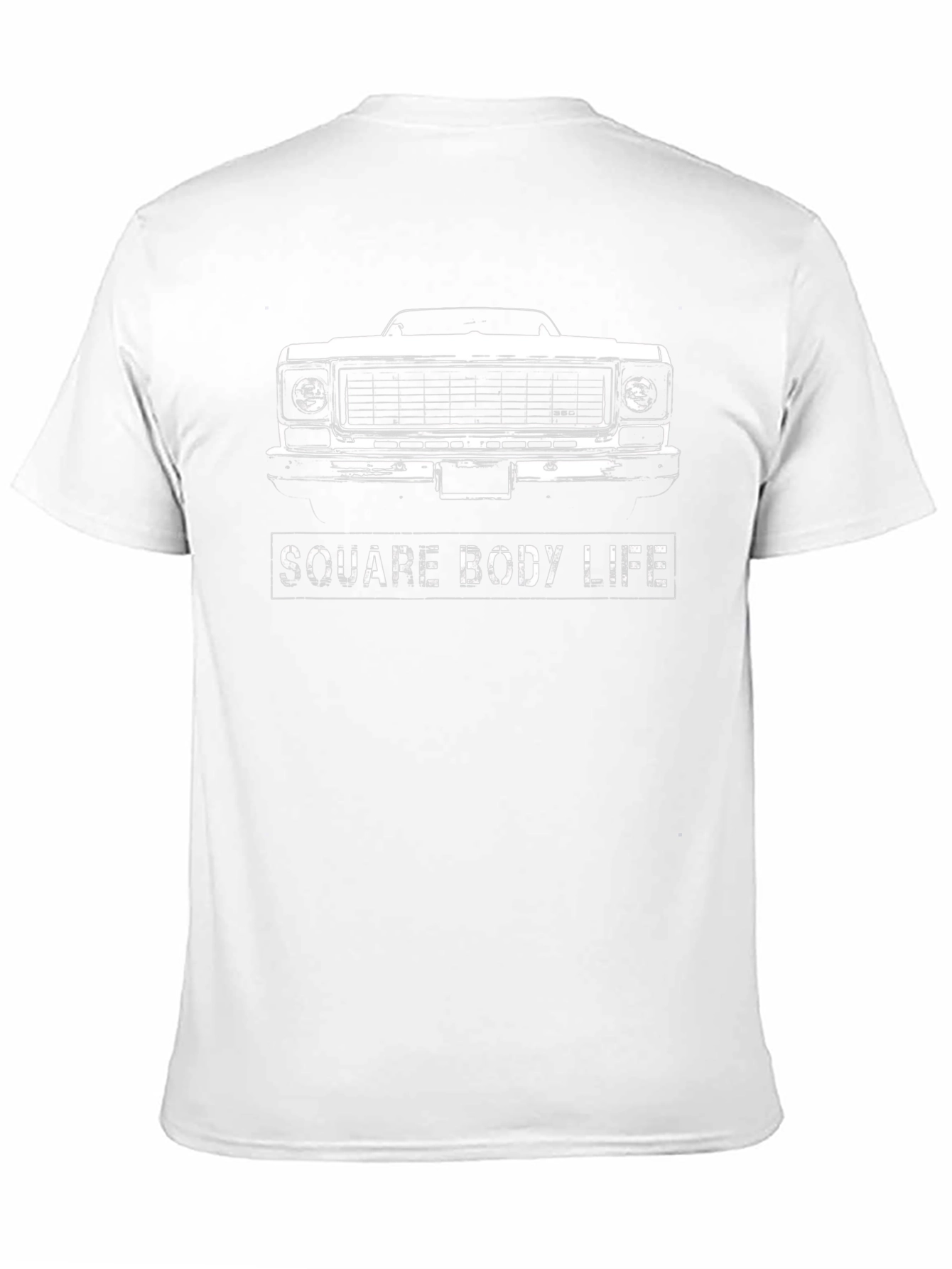 Square Body Life T-Shirt - Classic Truck Design