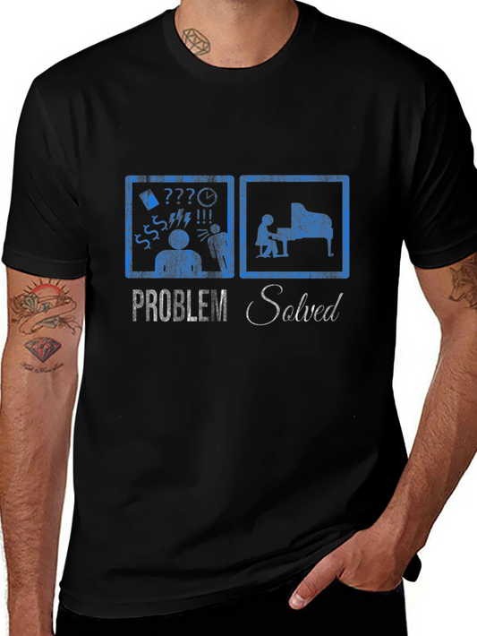 Problem Solved Piano T-Shirt