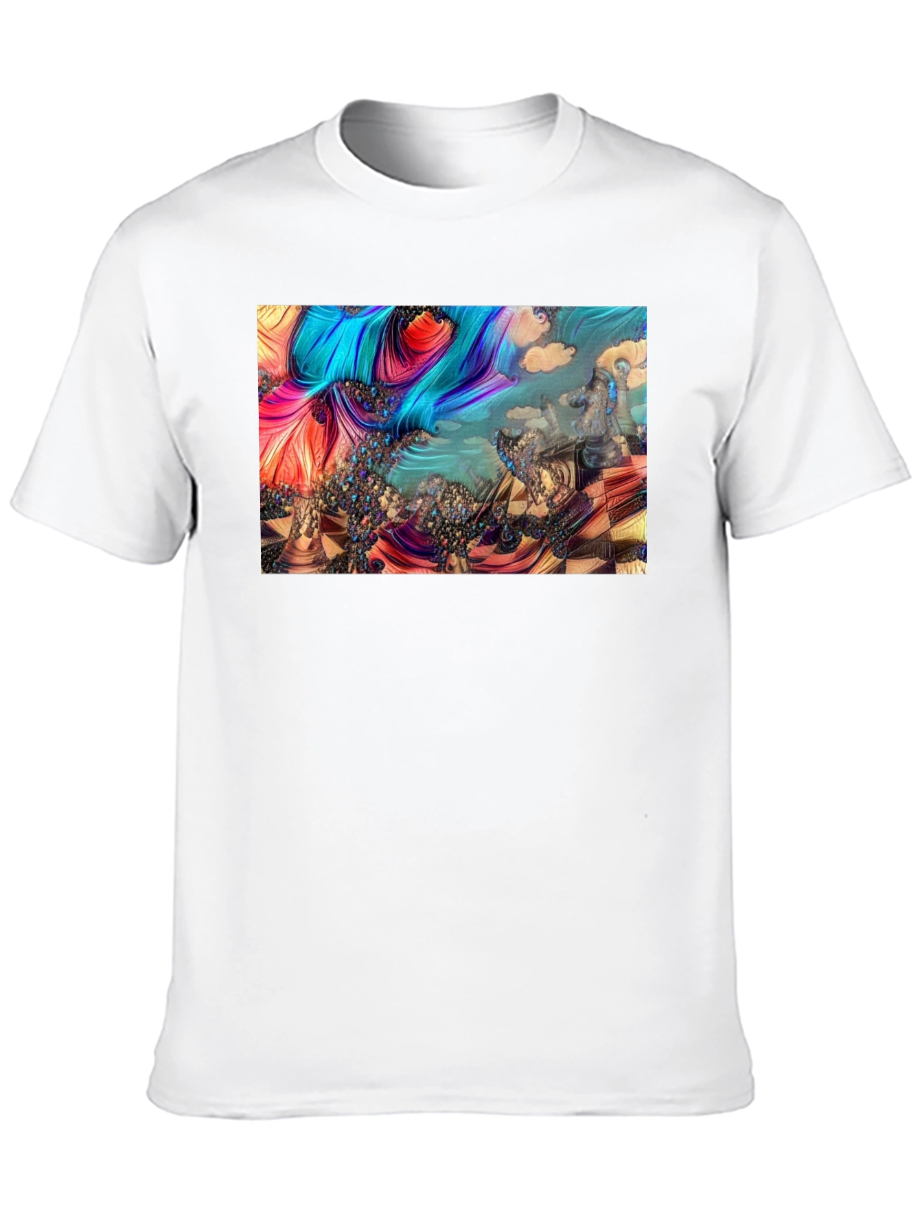 Abstract Chess Landscape Graphic Tee