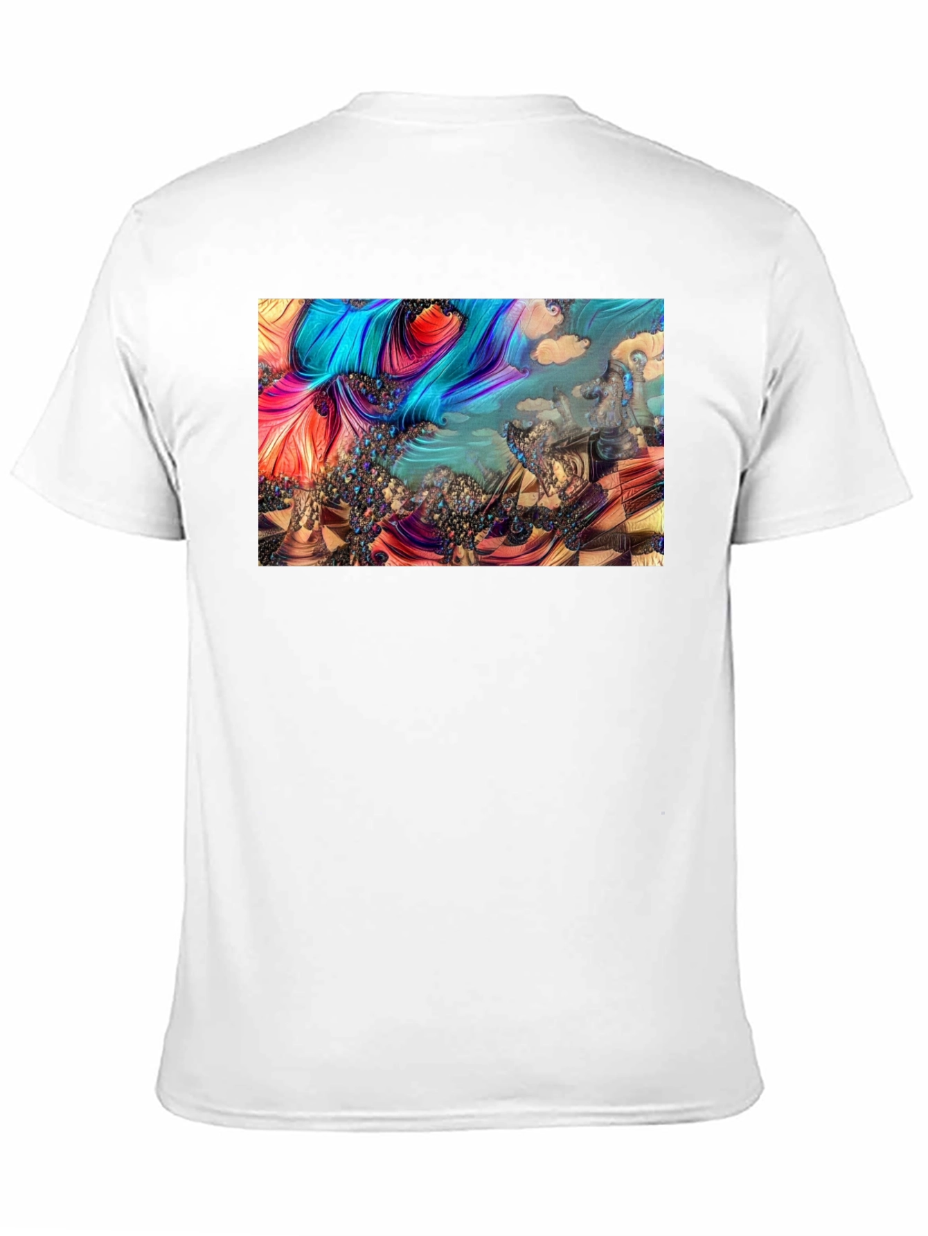 Abstract Chess Landscape Graphic Tee