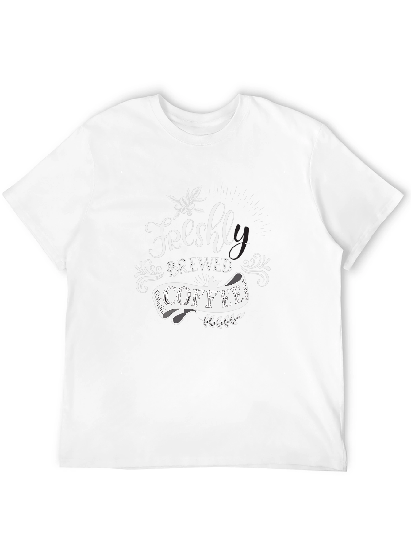 Freshly Brewed Coffee Black T-Shirt - Unisex