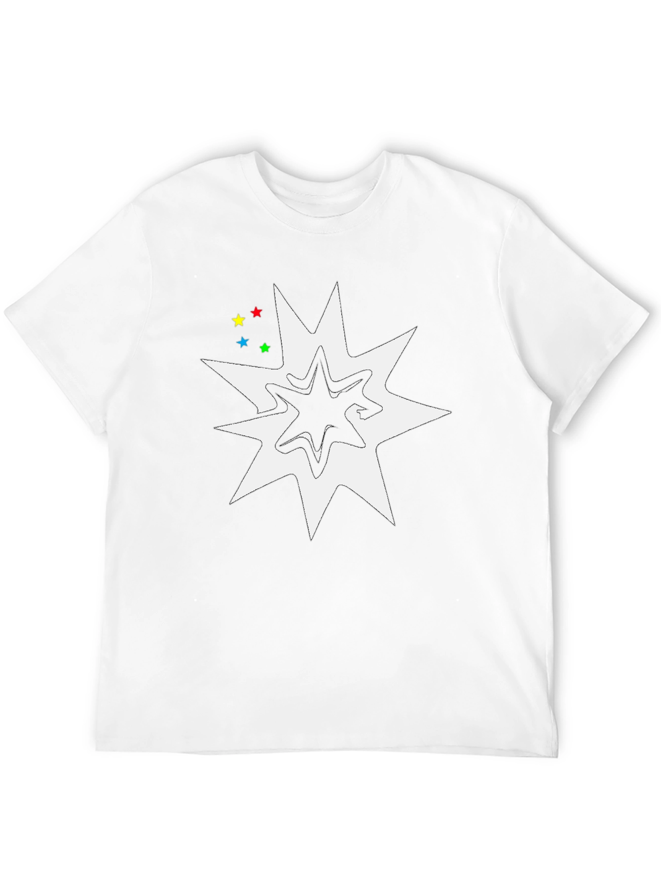 Starburst Graphic Tee - Black