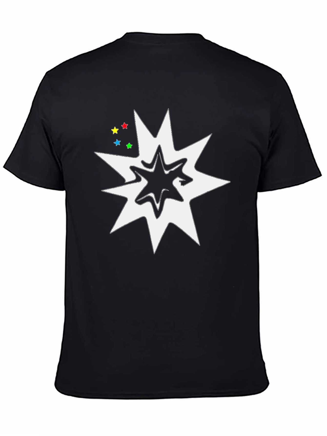 Starburst Graphic Tee - Black