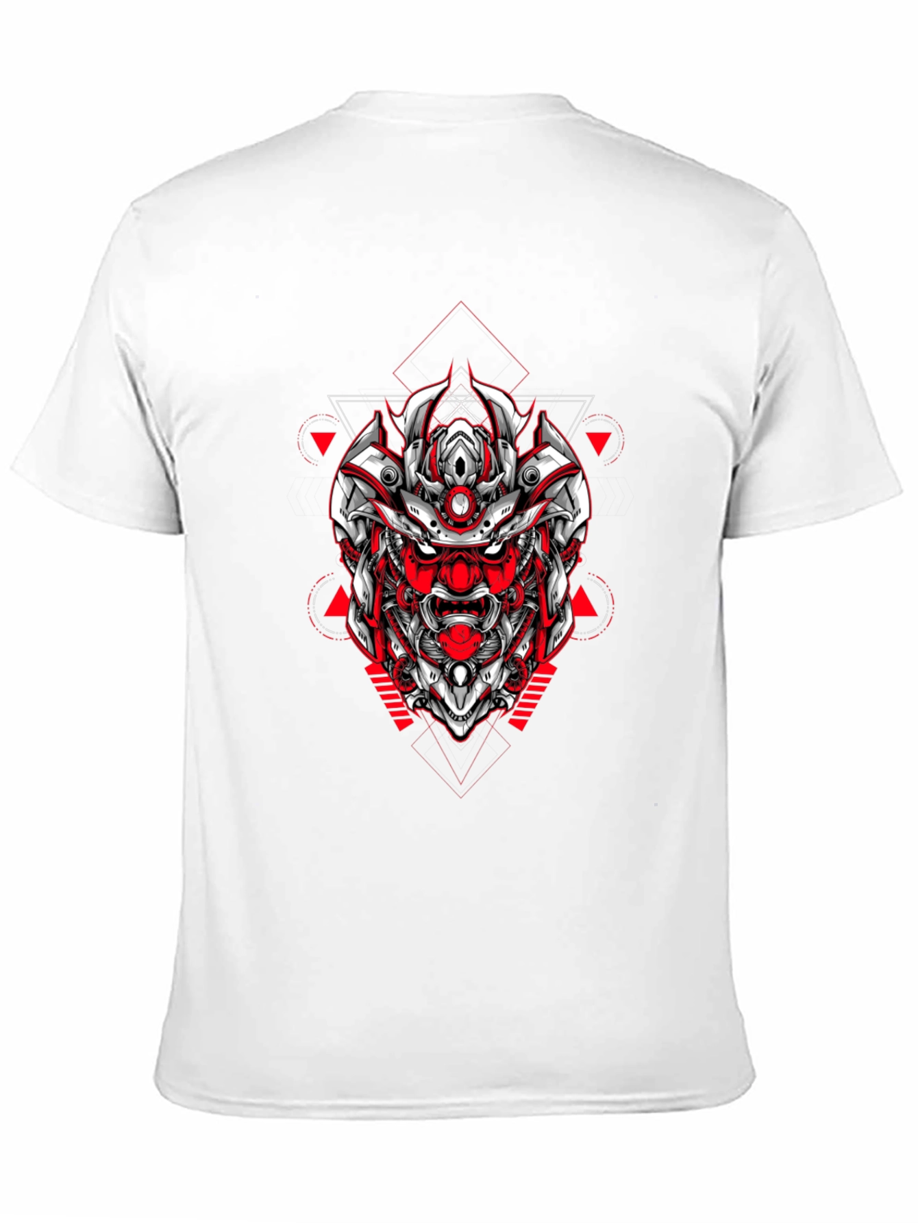 Samurai Robot Graphic Tee - Black