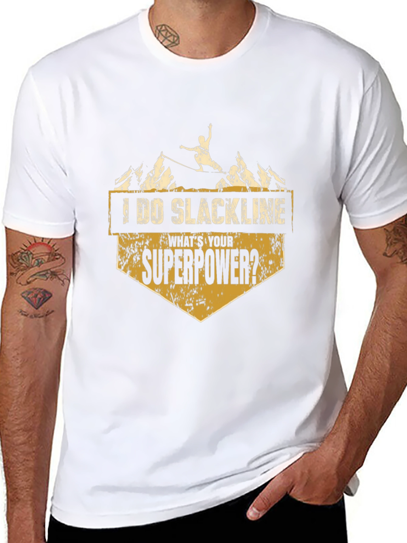 I Do Slackline Superpower T-Shirt