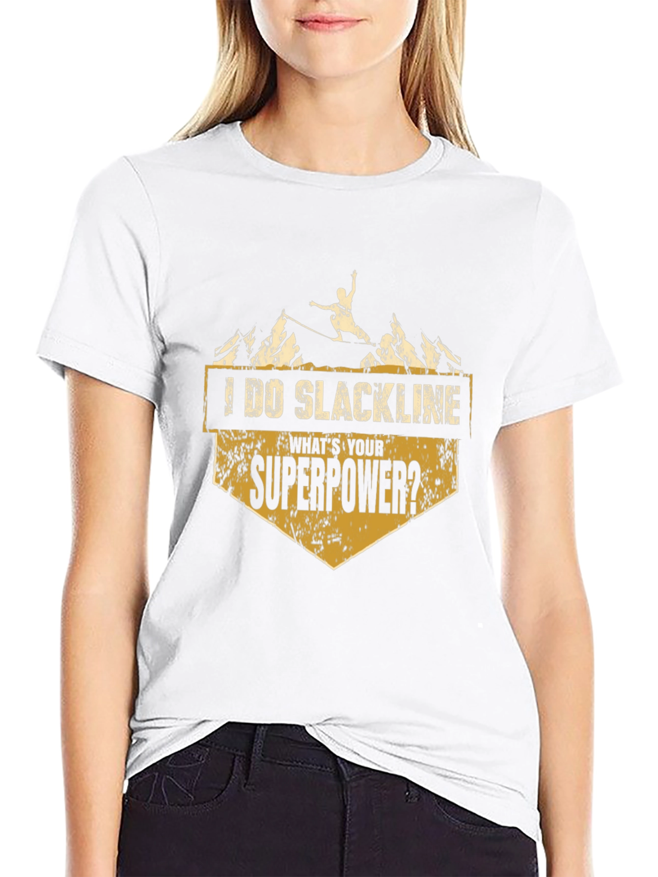 I Do Slackline Superpower T-Shirt